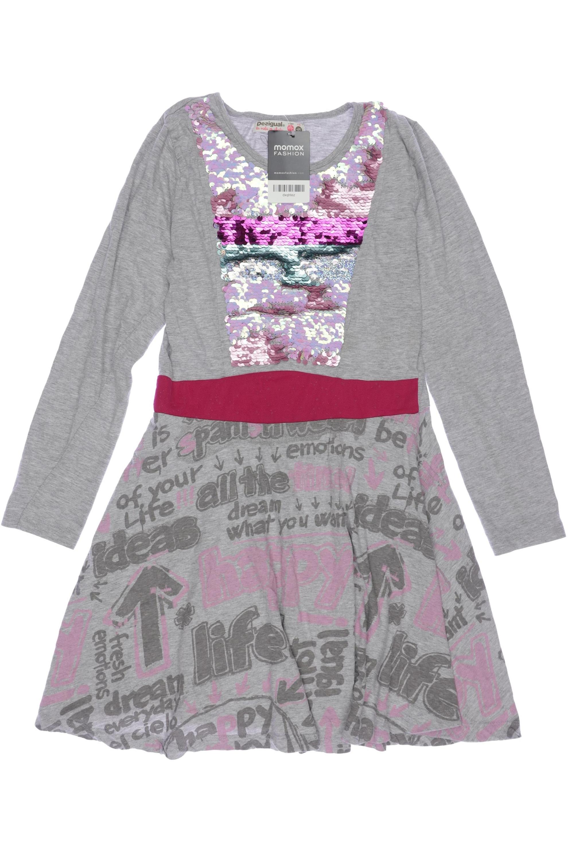 

Desigual Mädchen Kleid, grau, Gr. 158/164