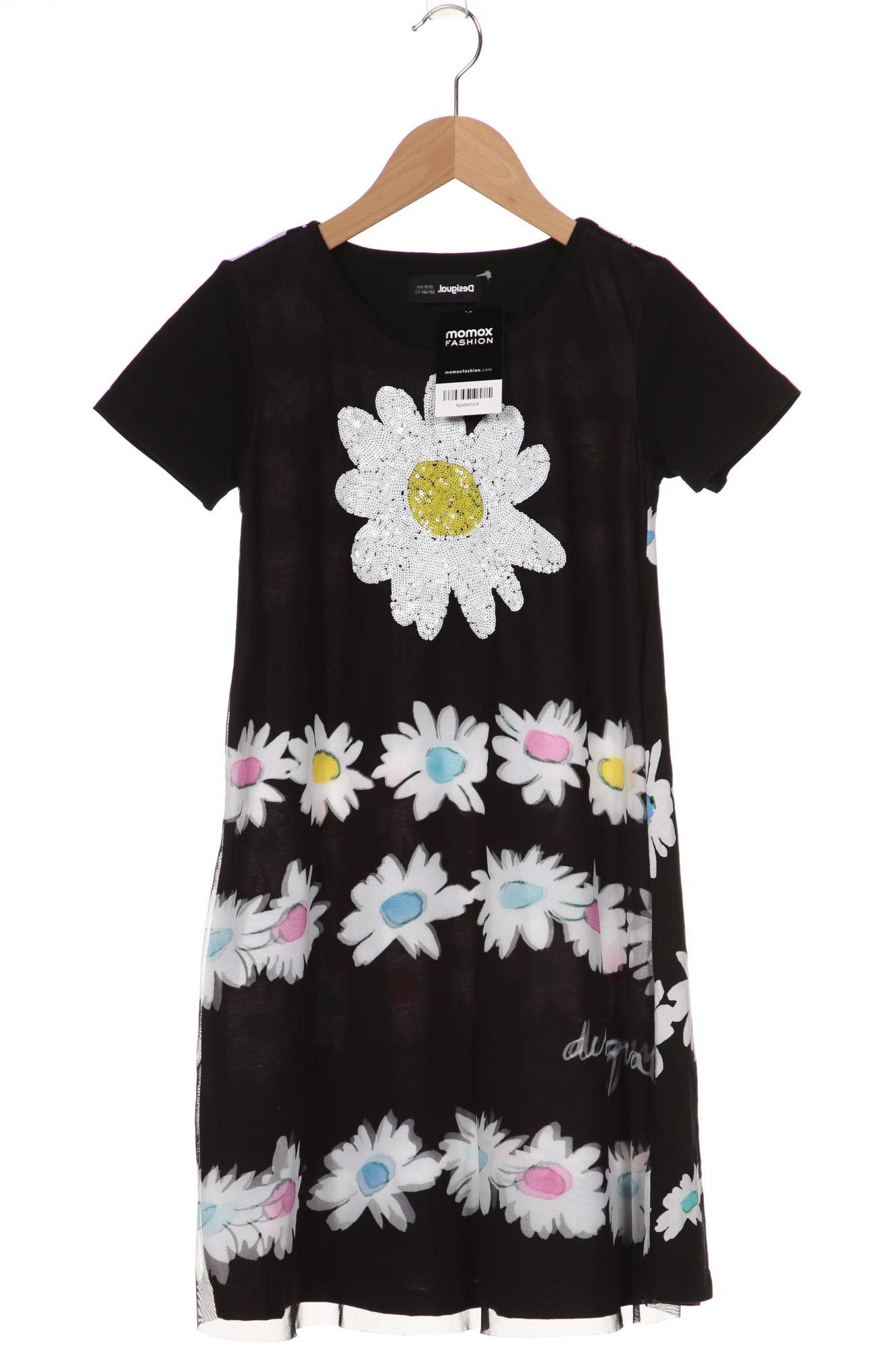 

Desigual Mädchen Kleid, schwarz