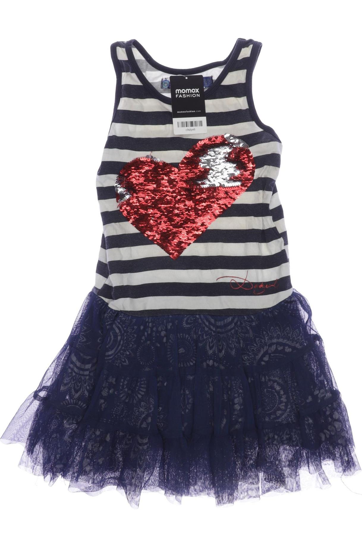 

Desigual Mädchen Kleid, marineblau