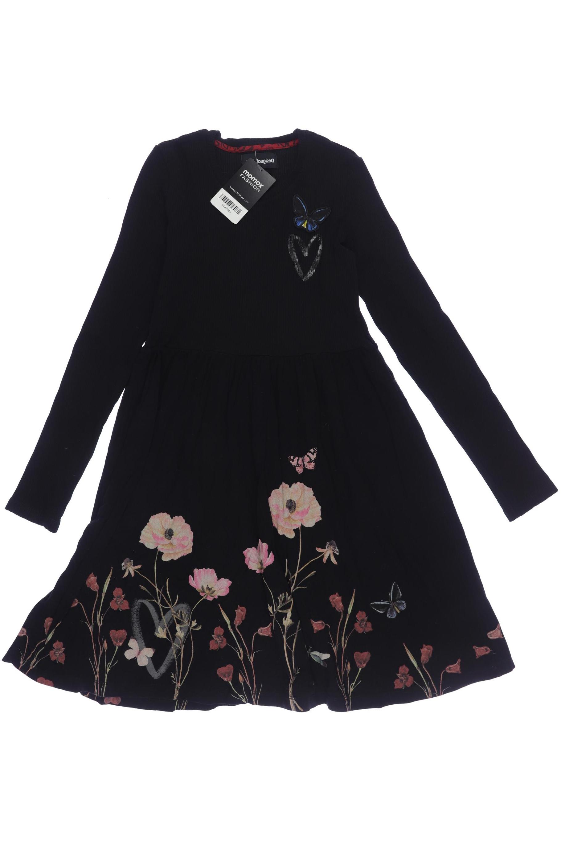 

Desigual Mädchen Kleid, schwarz