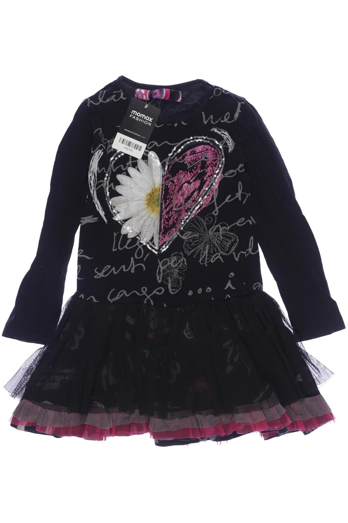 

Desigual Mädchen Kleid, schwarz