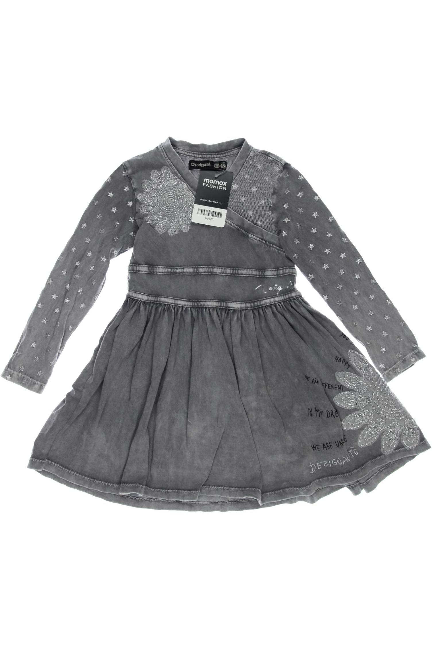 

Desigual Damen Kleid, grau, Gr. 98/104