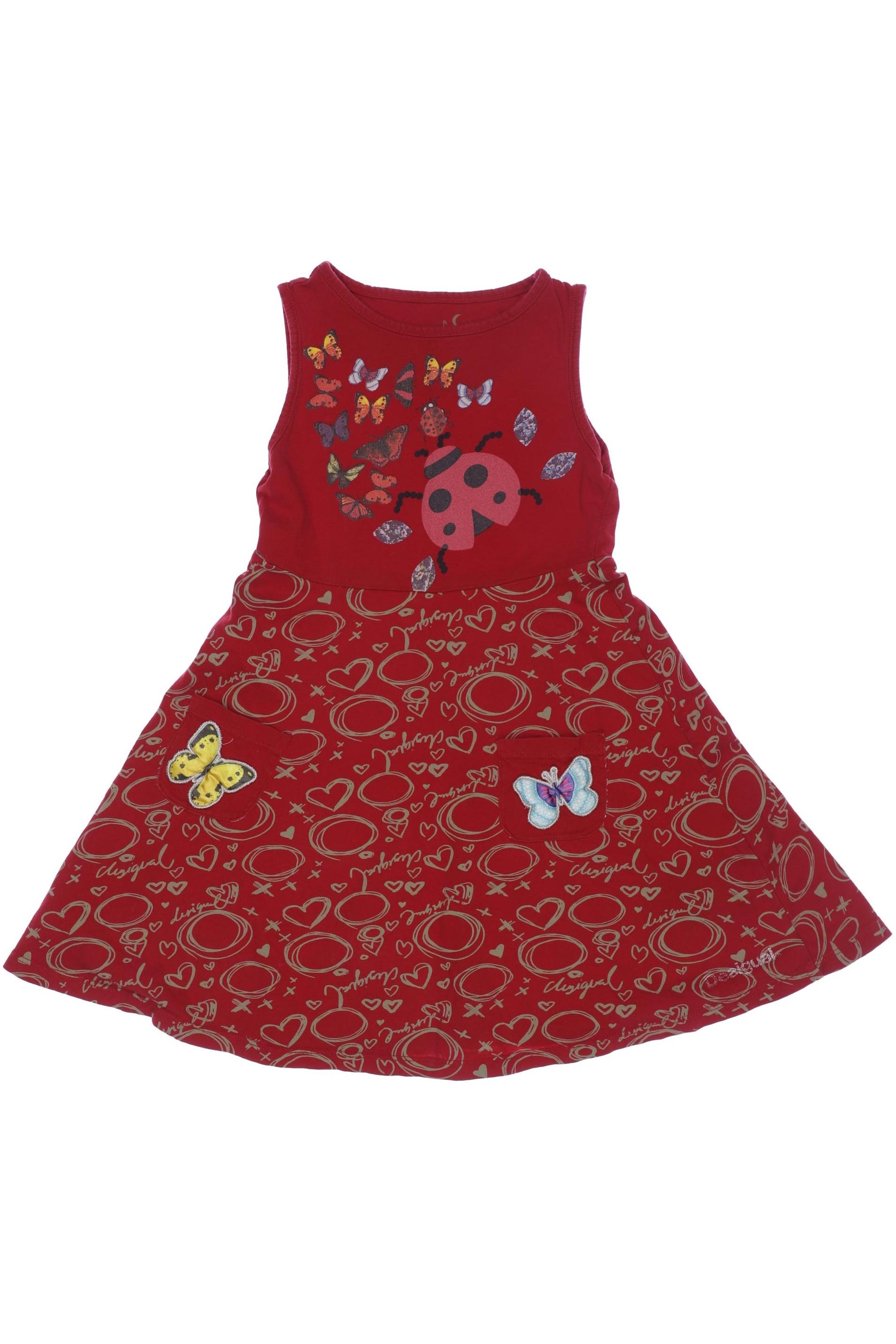 

Desigual Mädchen Kleid, rot, Gr. 128