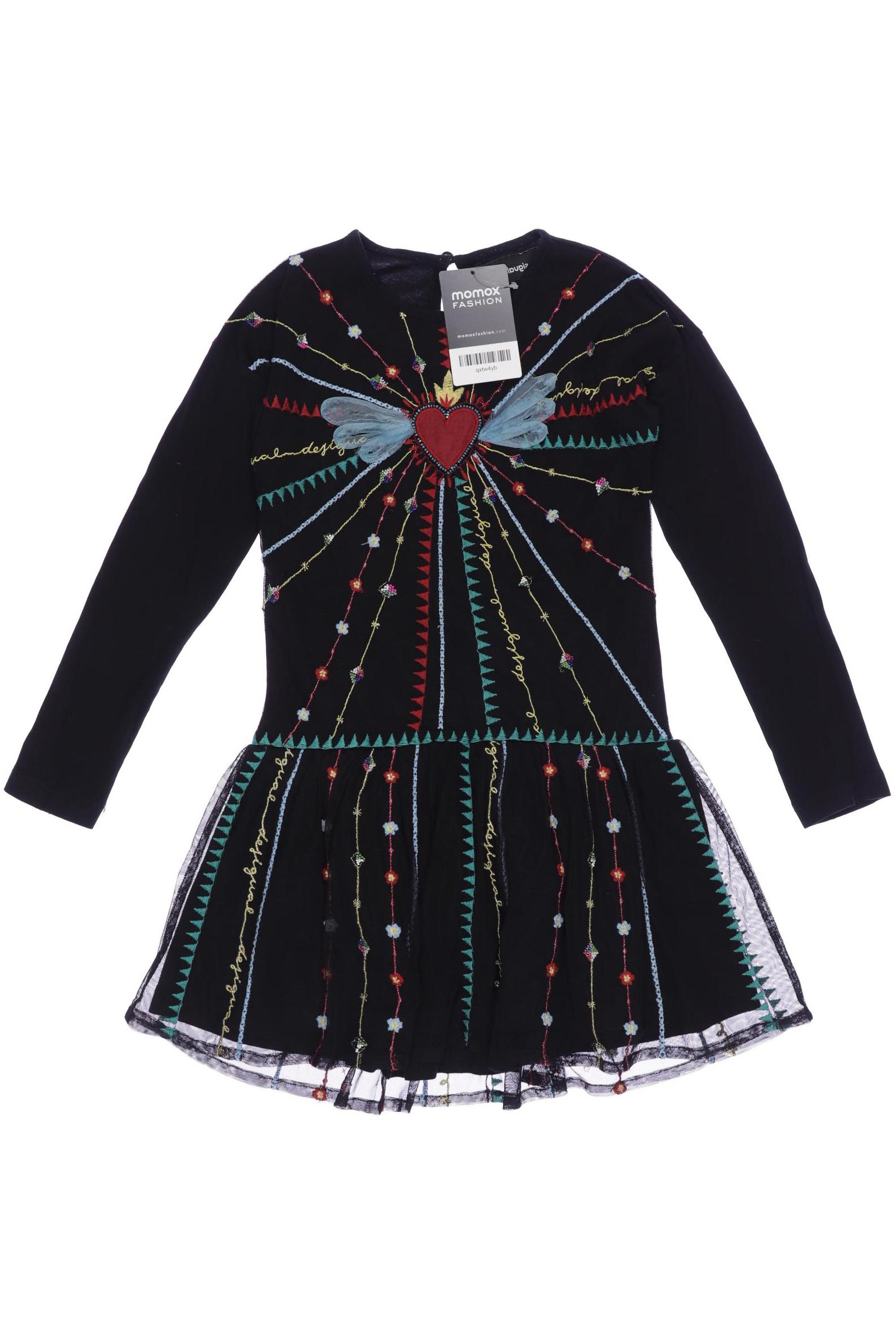 

Desigual Damen Kleid, schwarz, Gr. 110/116