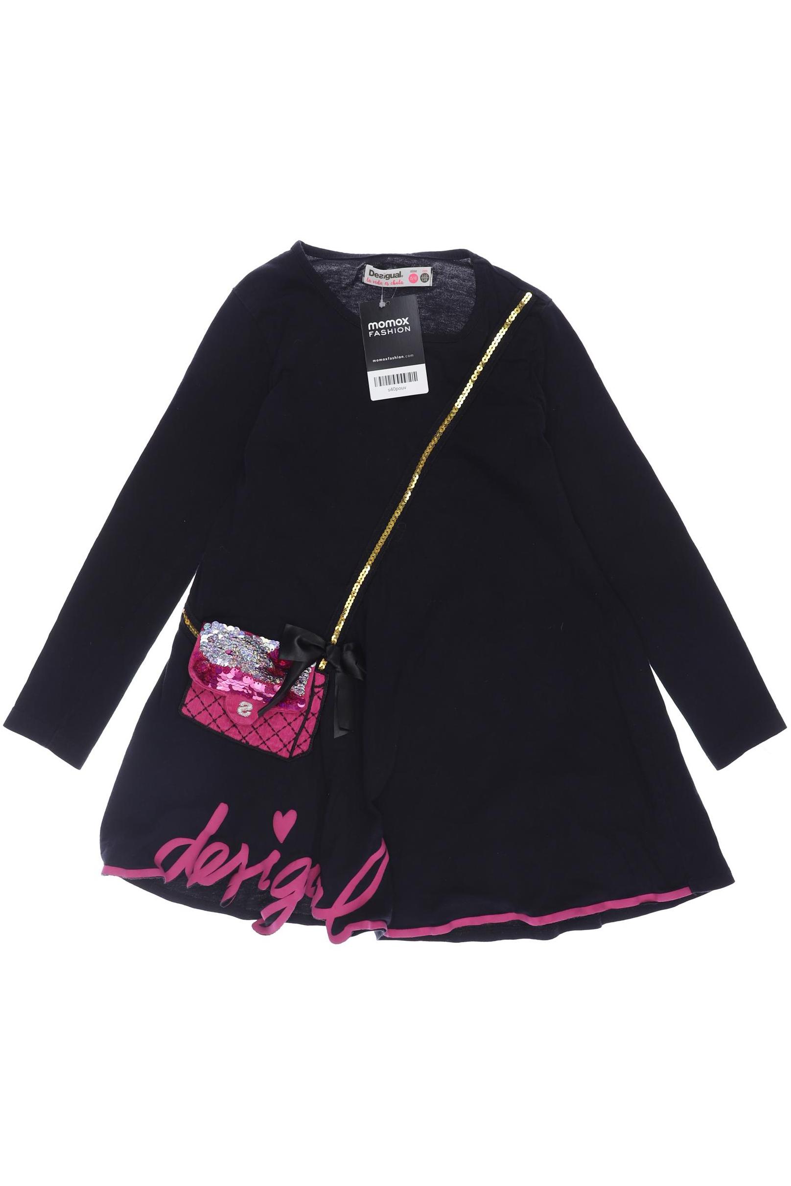 

Desigual Mädchen Kleid, schwarz