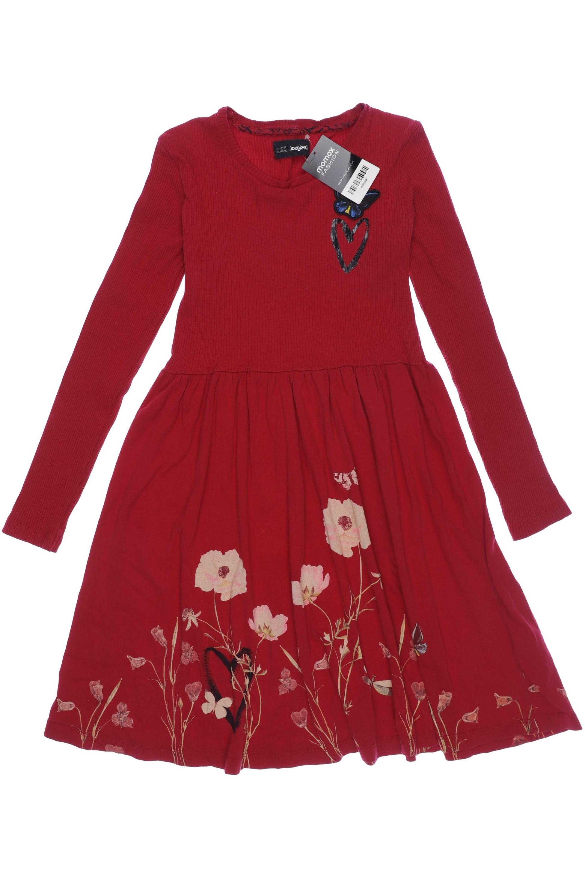 

Desigual Damen Kleid, rot, Gr. 146/152