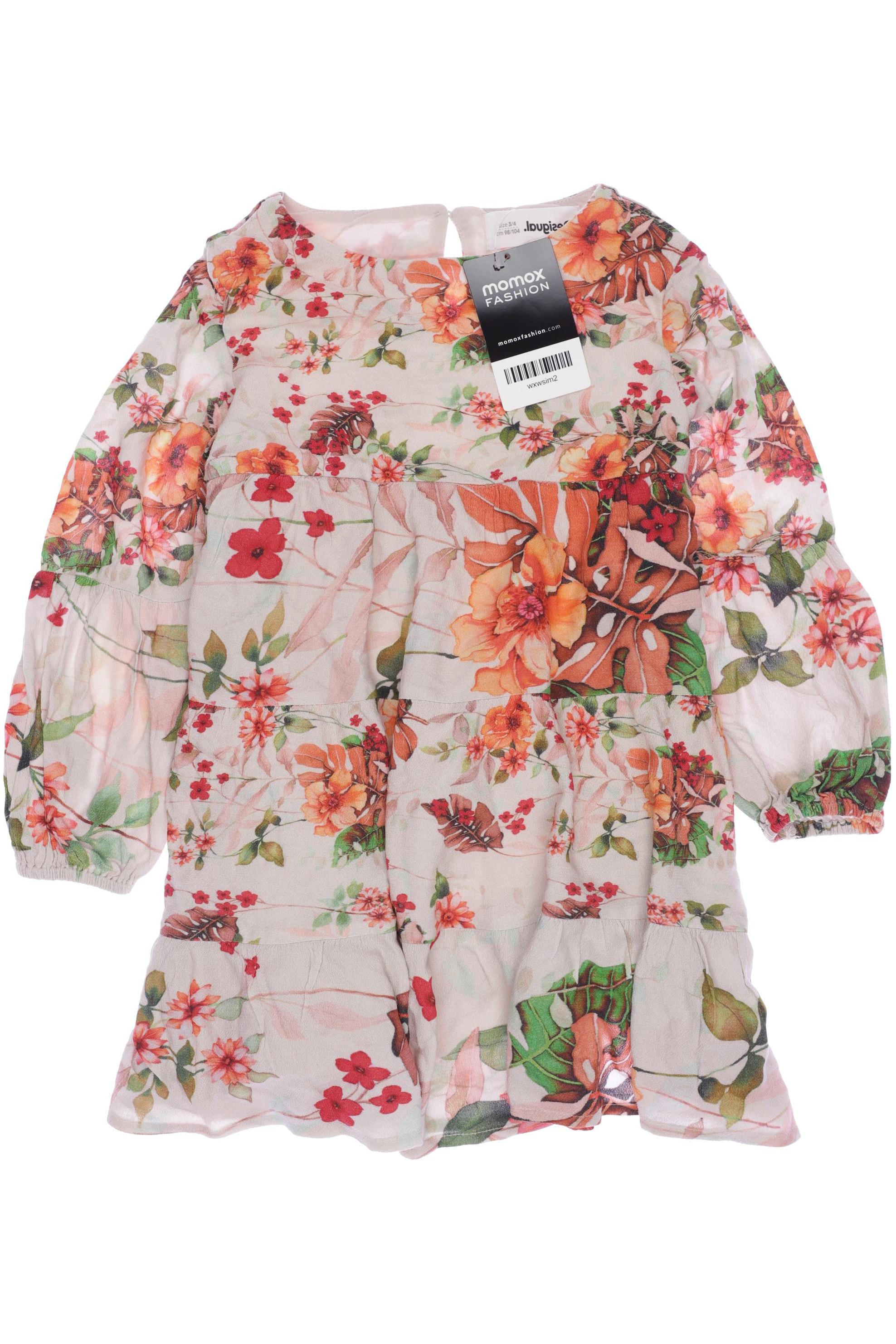 

Desigual Damen Kleid, beige, Gr. 98/104