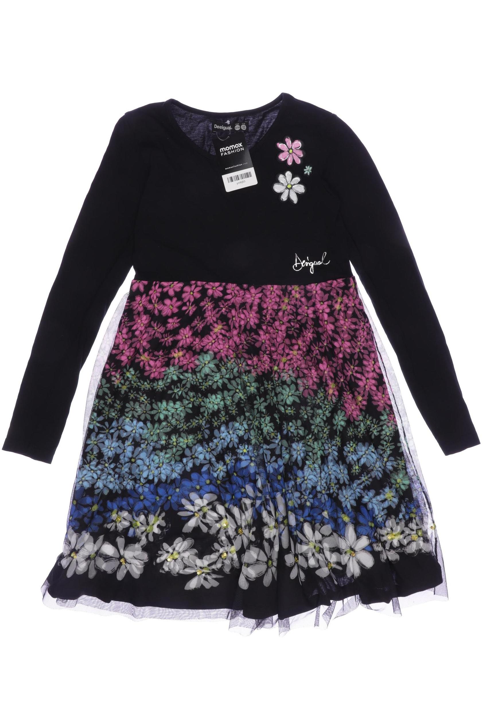 

Desigual Damen Kleid, schwarz, Gr. 146/152