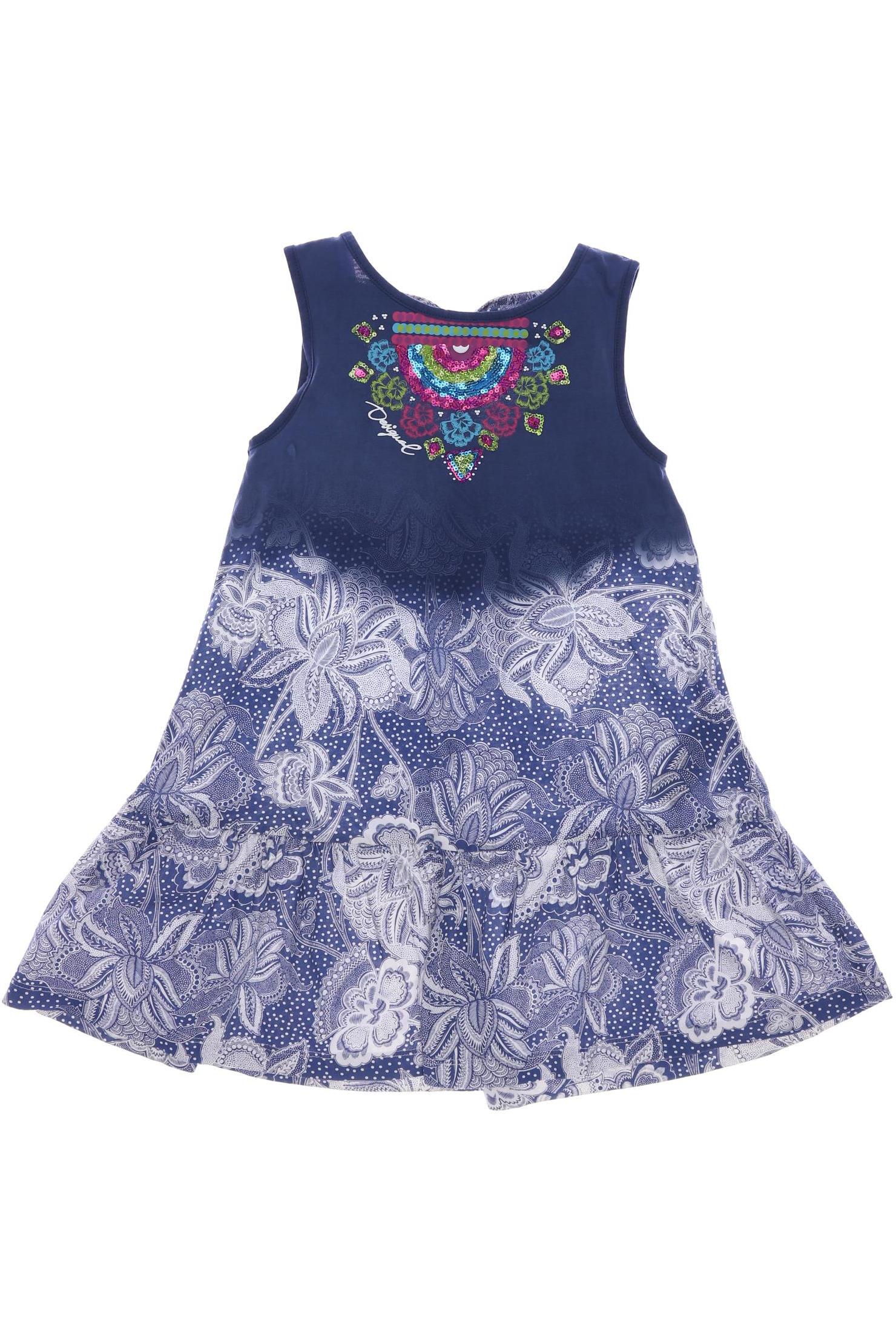 

Desigual Mädchen Kleid, blau
