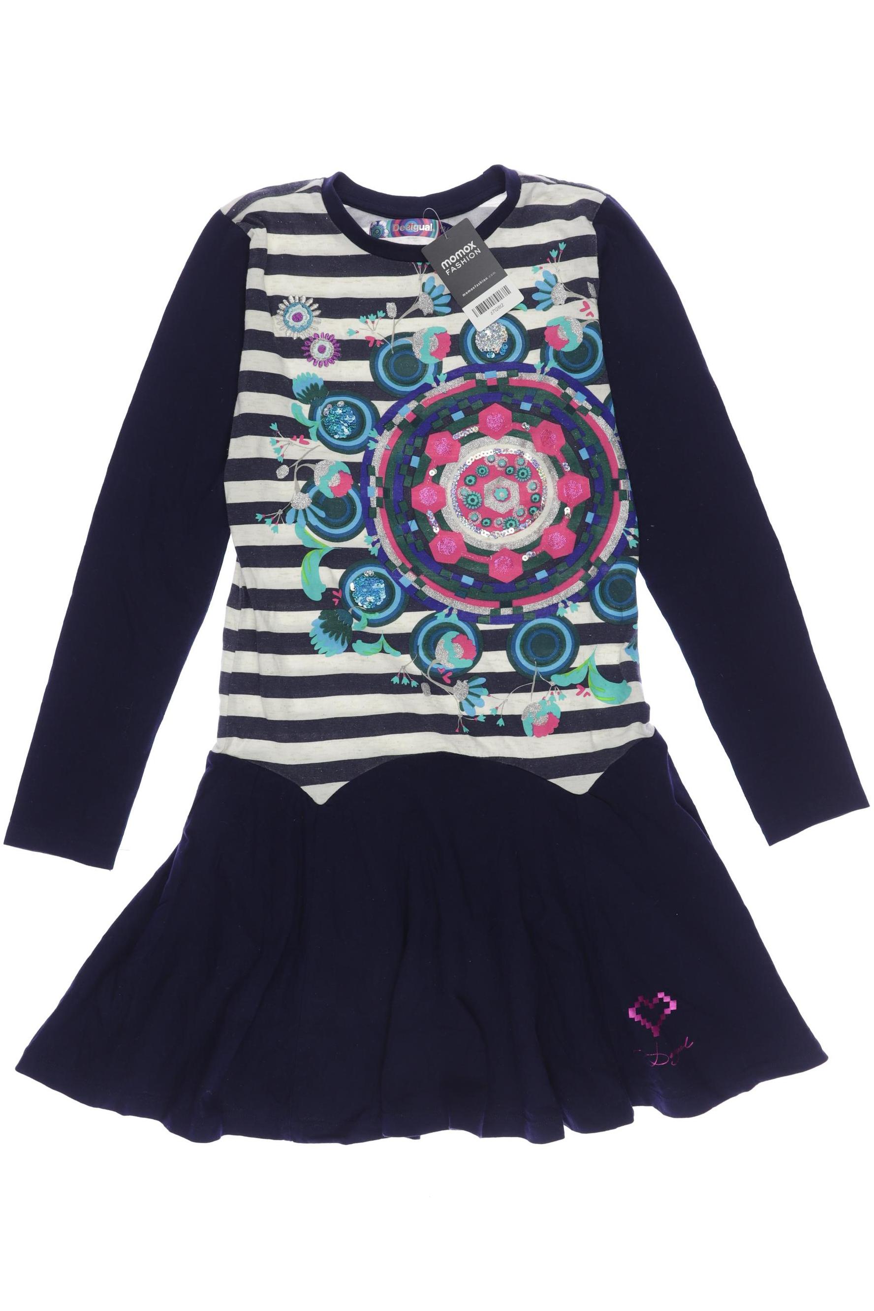 

Desigual Mädchen Kleid, marineblau