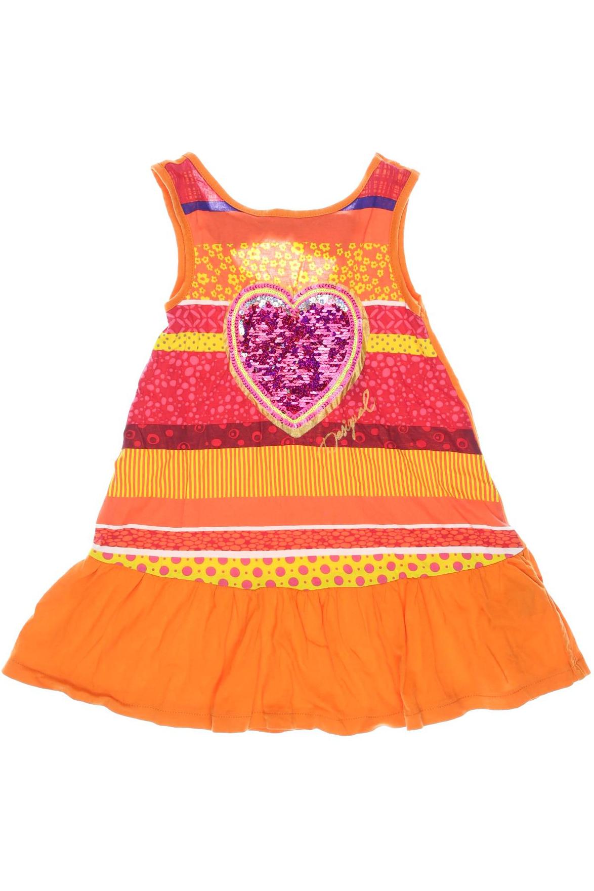 

Desigual Damen Kleid, orange, Gr. 98