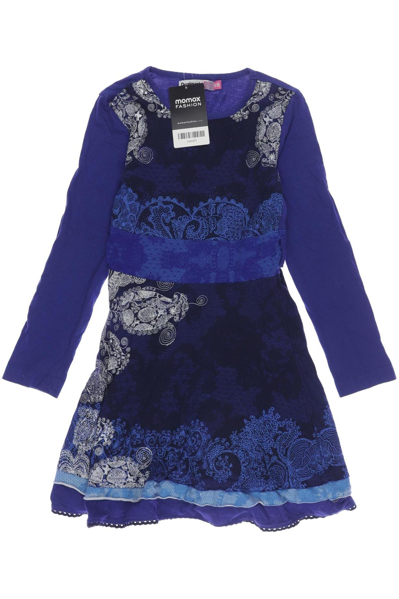 

Desigual Mädchen Kleid, blau