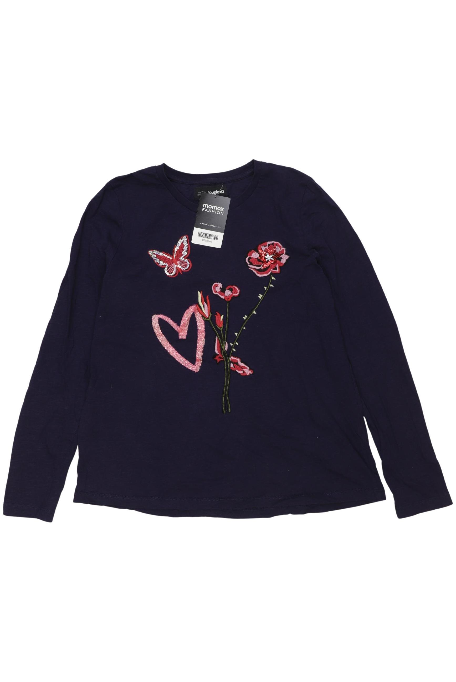 

Desigual Mädchen Langarmshirt, marineblau, Gr. 158/164