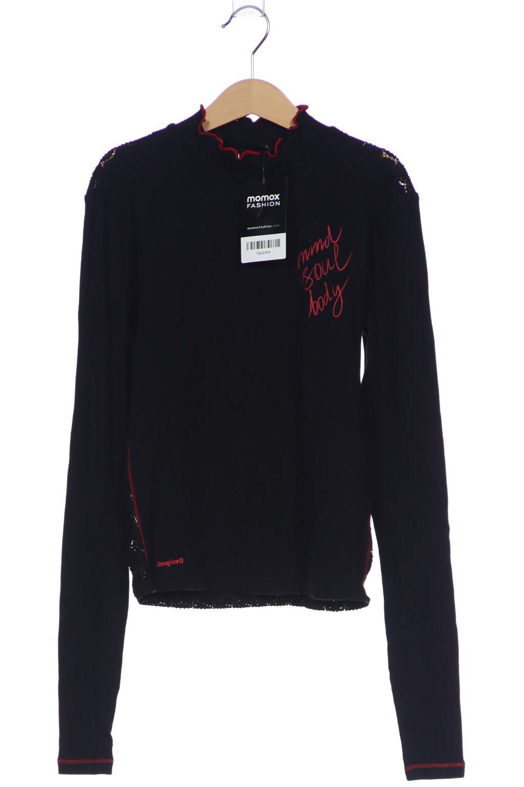 

Desigual Damen Langarmshirt, schwarz, Gr. 134