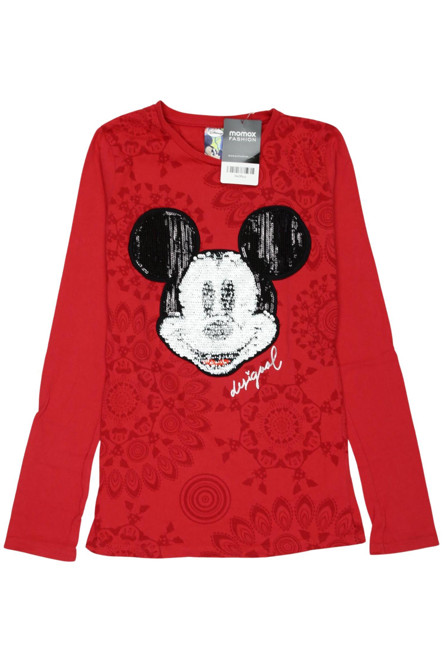 

Desigual Damen Langarmshirt, rot, Gr. 164