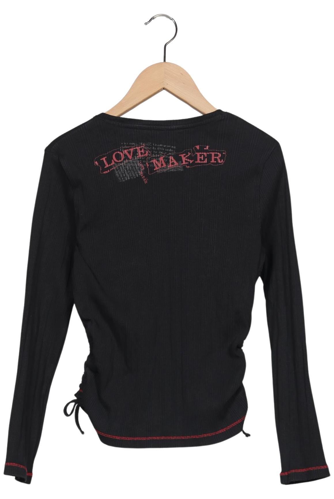 Thumbnail - Desigual Damen Langarmshirt, schwarz, Gr. 146/152