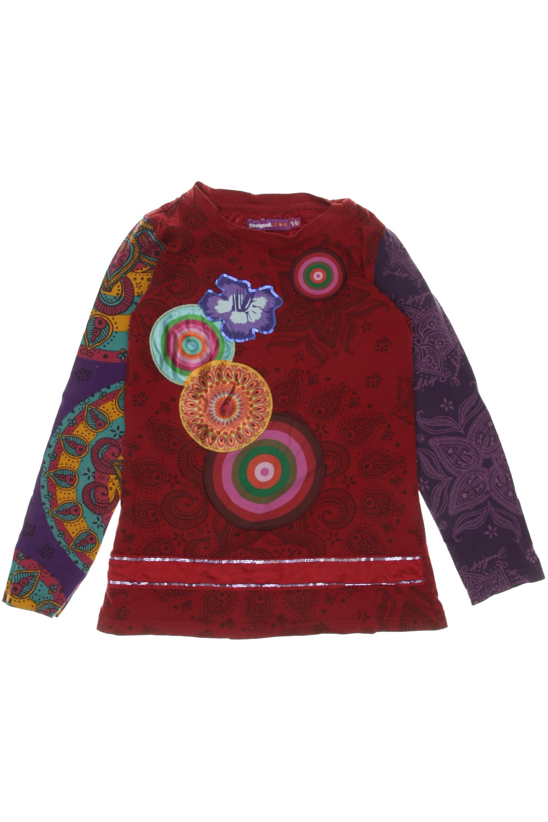 

Desigual Mädchen Langarmshirt, rot, Gr. 134
