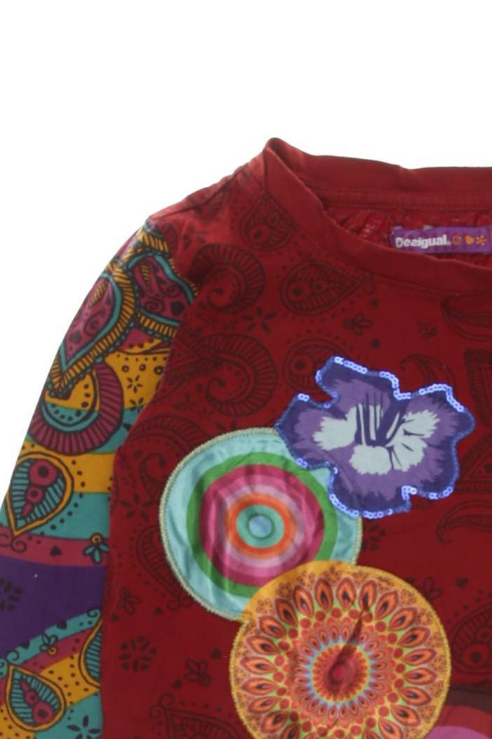 Thumbnail - Desigual Mädchen Langarmshirt, rot, Gr. 134