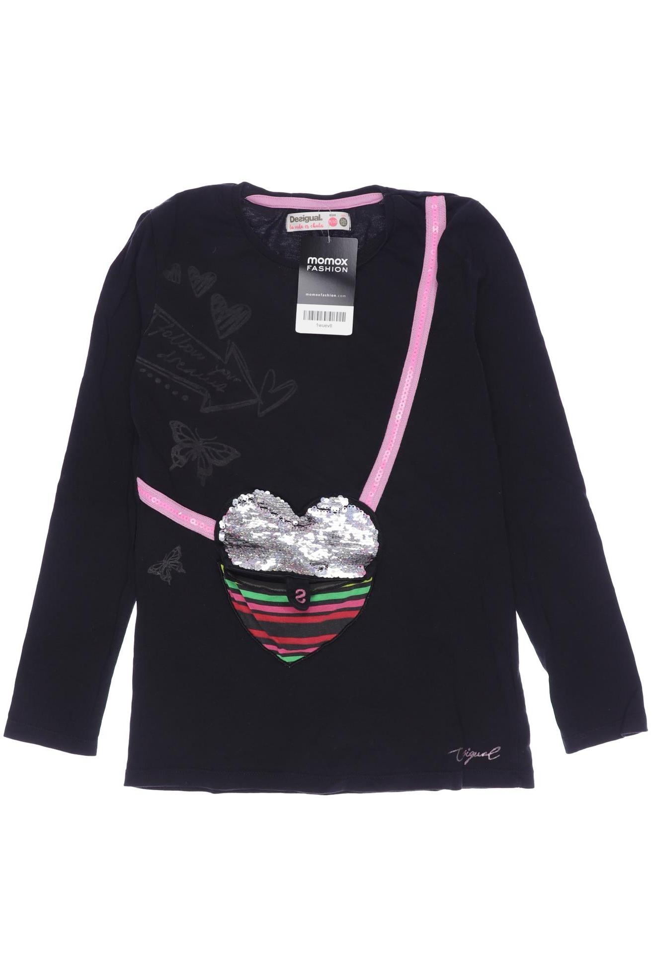 

Desigual Mädchen Langarmshirt, schwarz