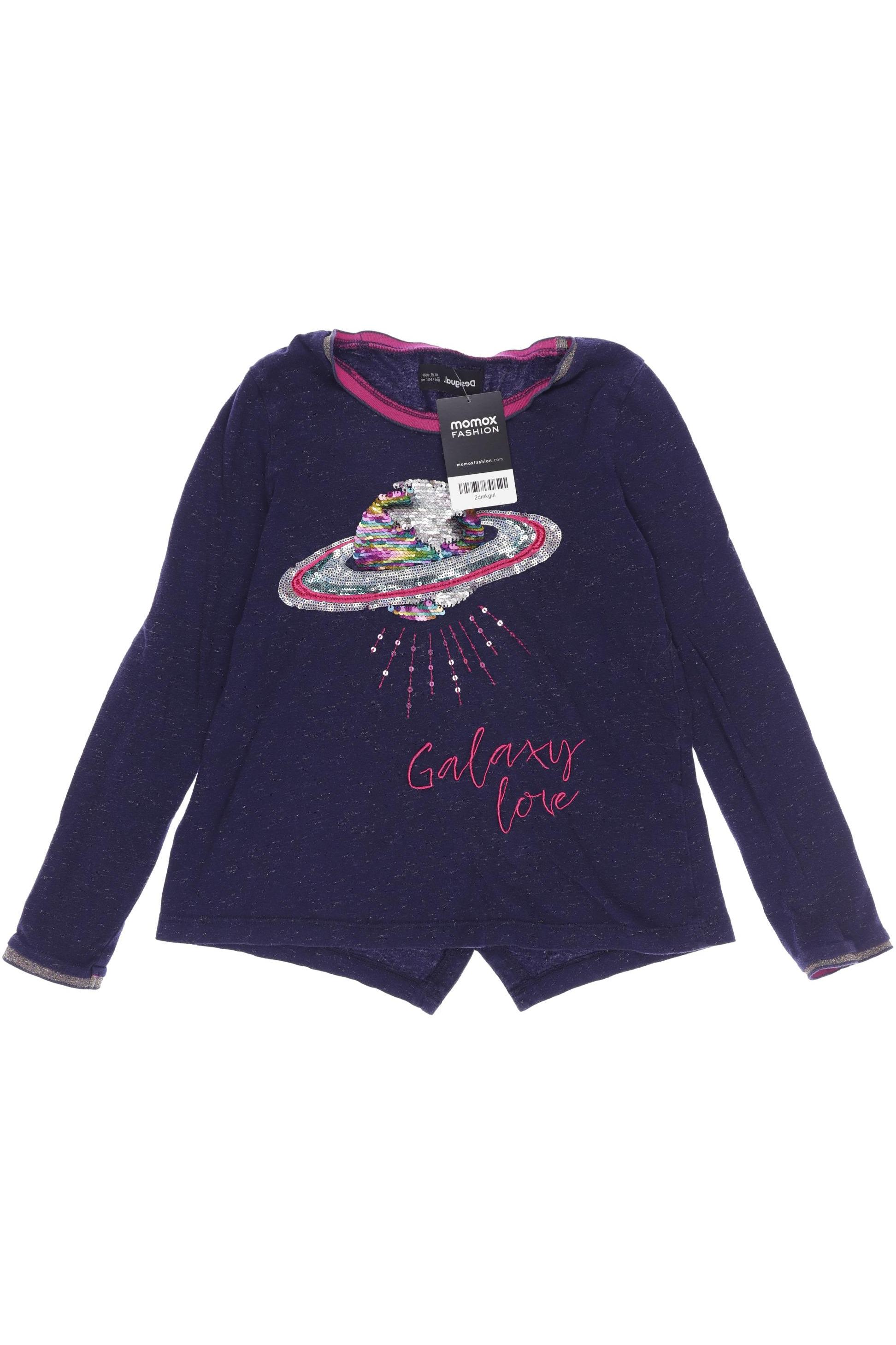 

Desigual Mädchen Langarmshirt, marineblau