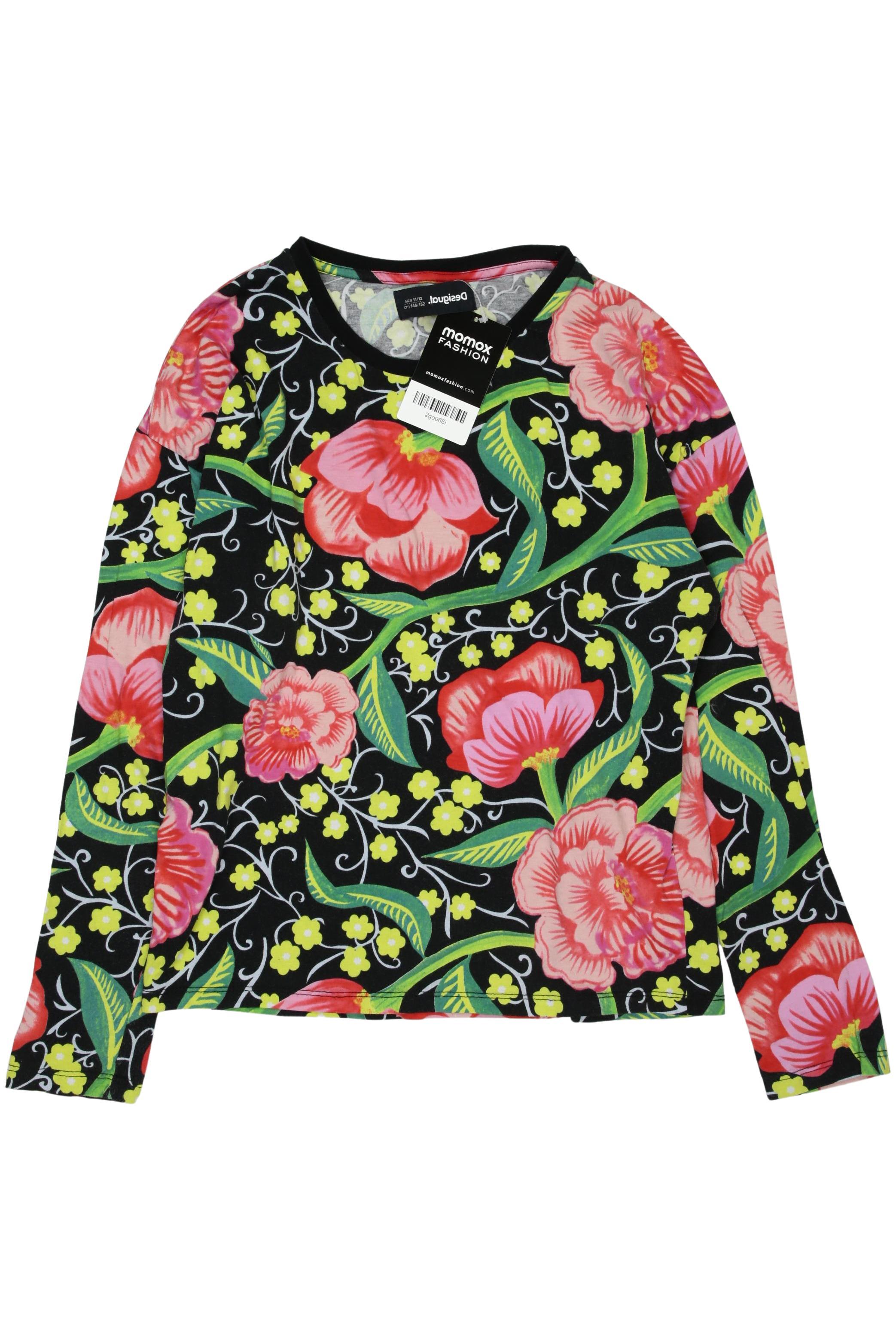 

Desigual Damen Langarmshirt, schwarz, Gr. 146/152