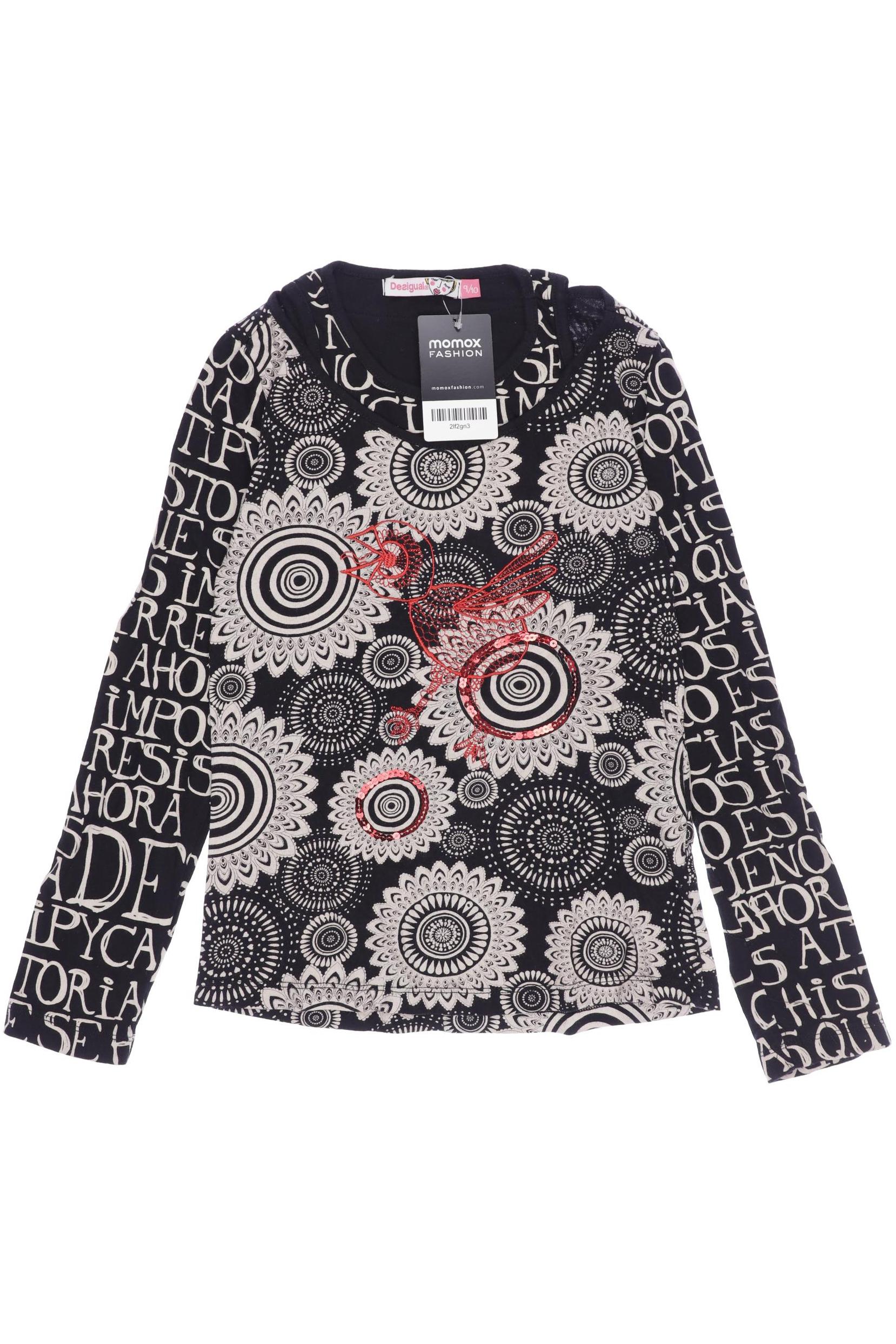 

Desigual Mädchen Langarmshirt, schwarz