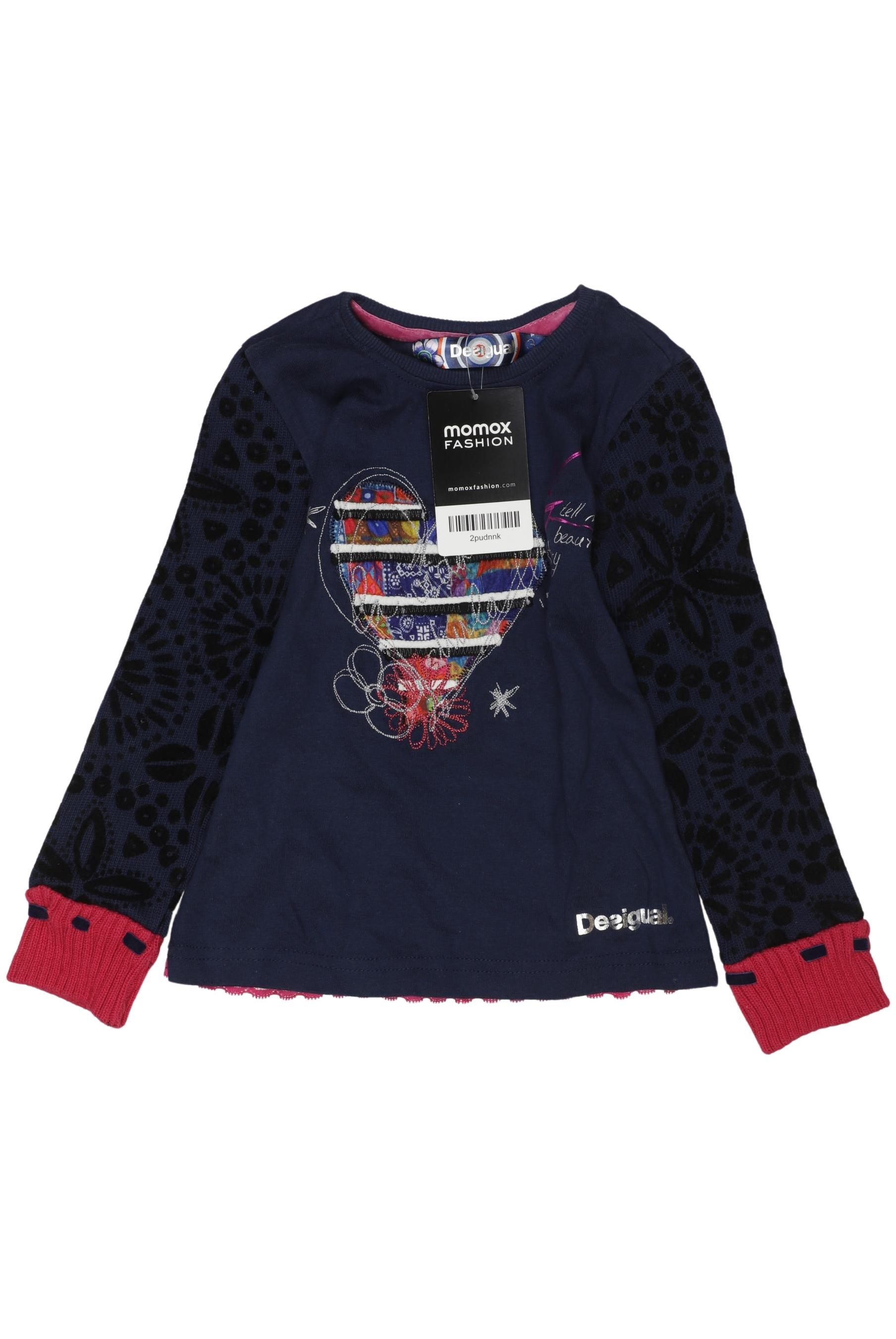 

Desigual Mädchen Langarmshirt, marineblau, Gr. 104