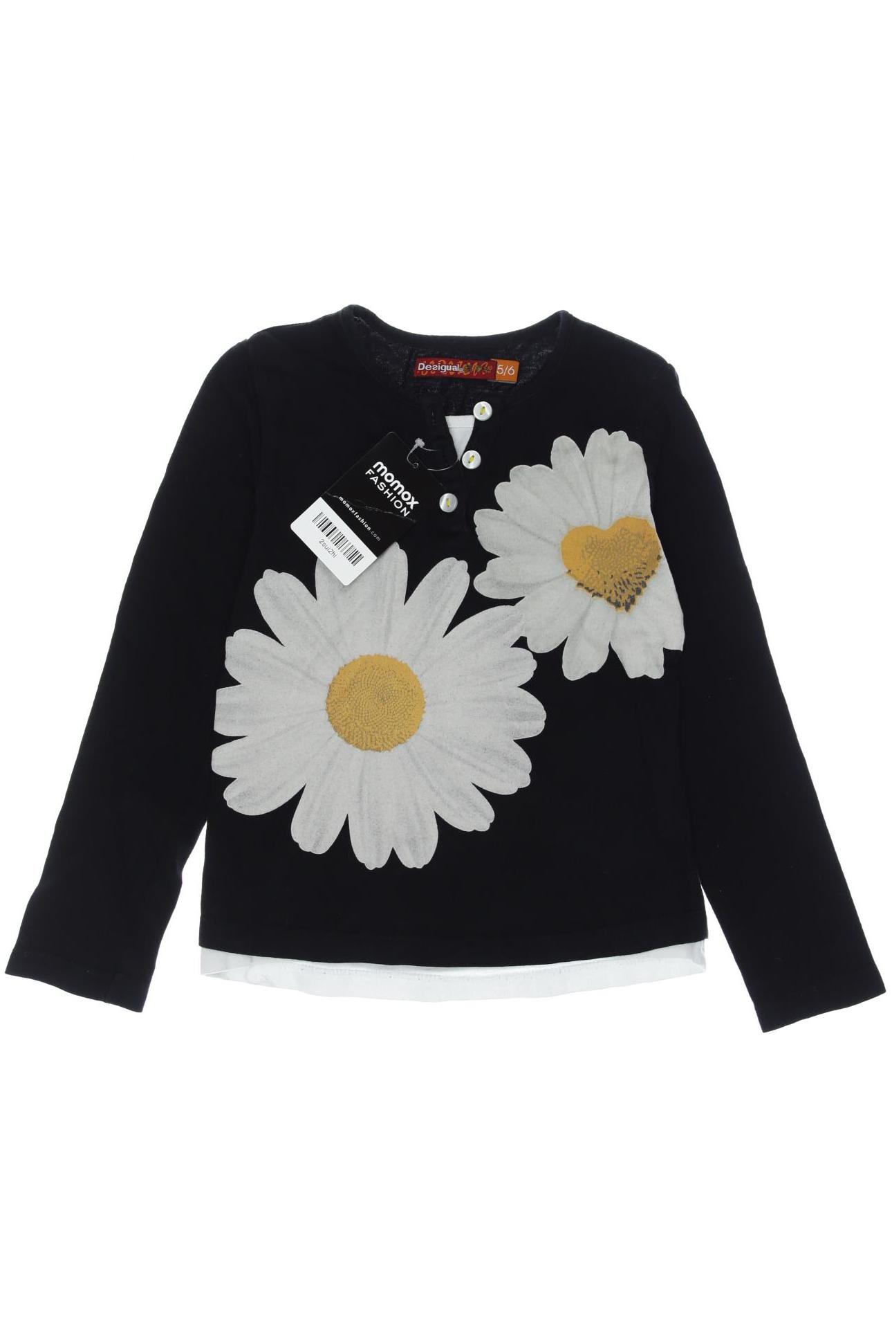

Desigual Damen Langarmshirt, schwarz, Gr. 116