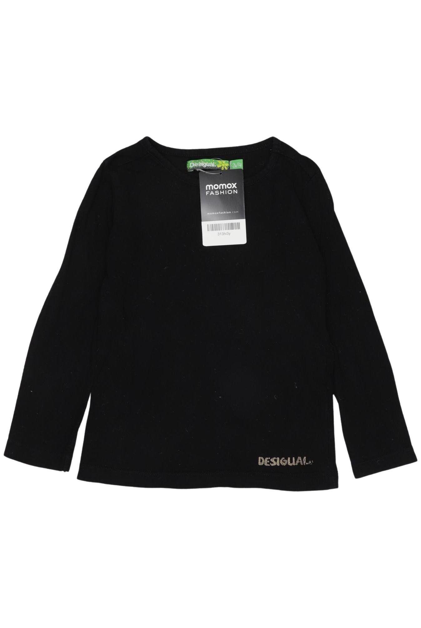 

Desigual Damen Langarmshirt, schwarz, Gr. 104