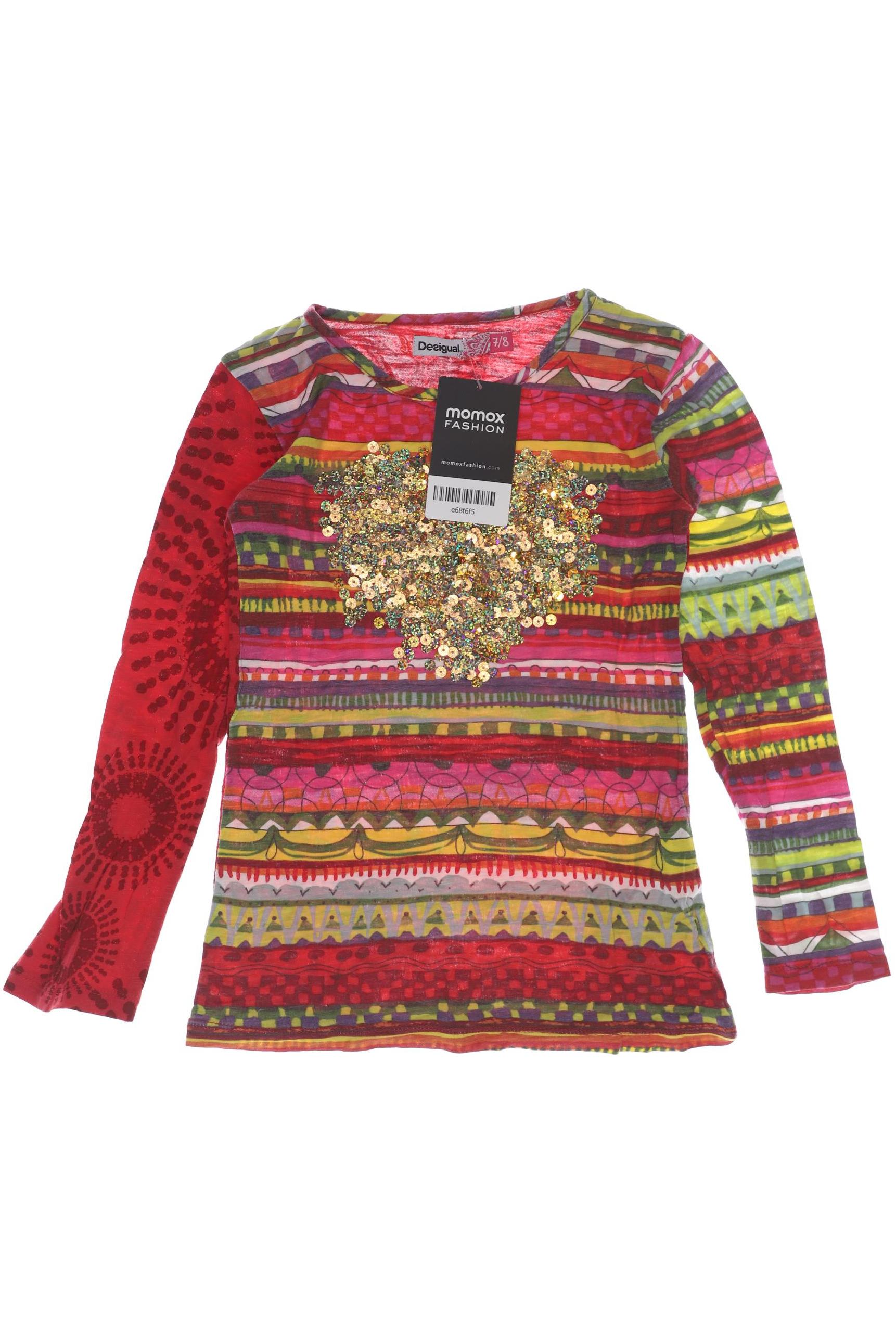 

Desigual Damen Langarmshirt, rot, Gr. 122