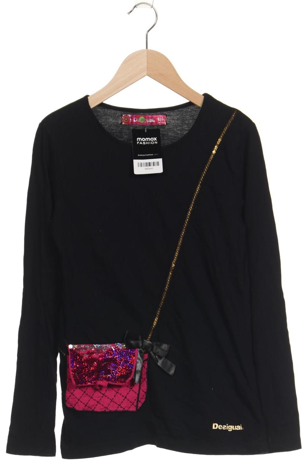 

Desigual Damen Langarmshirt, schwarz, Gr. 158/164