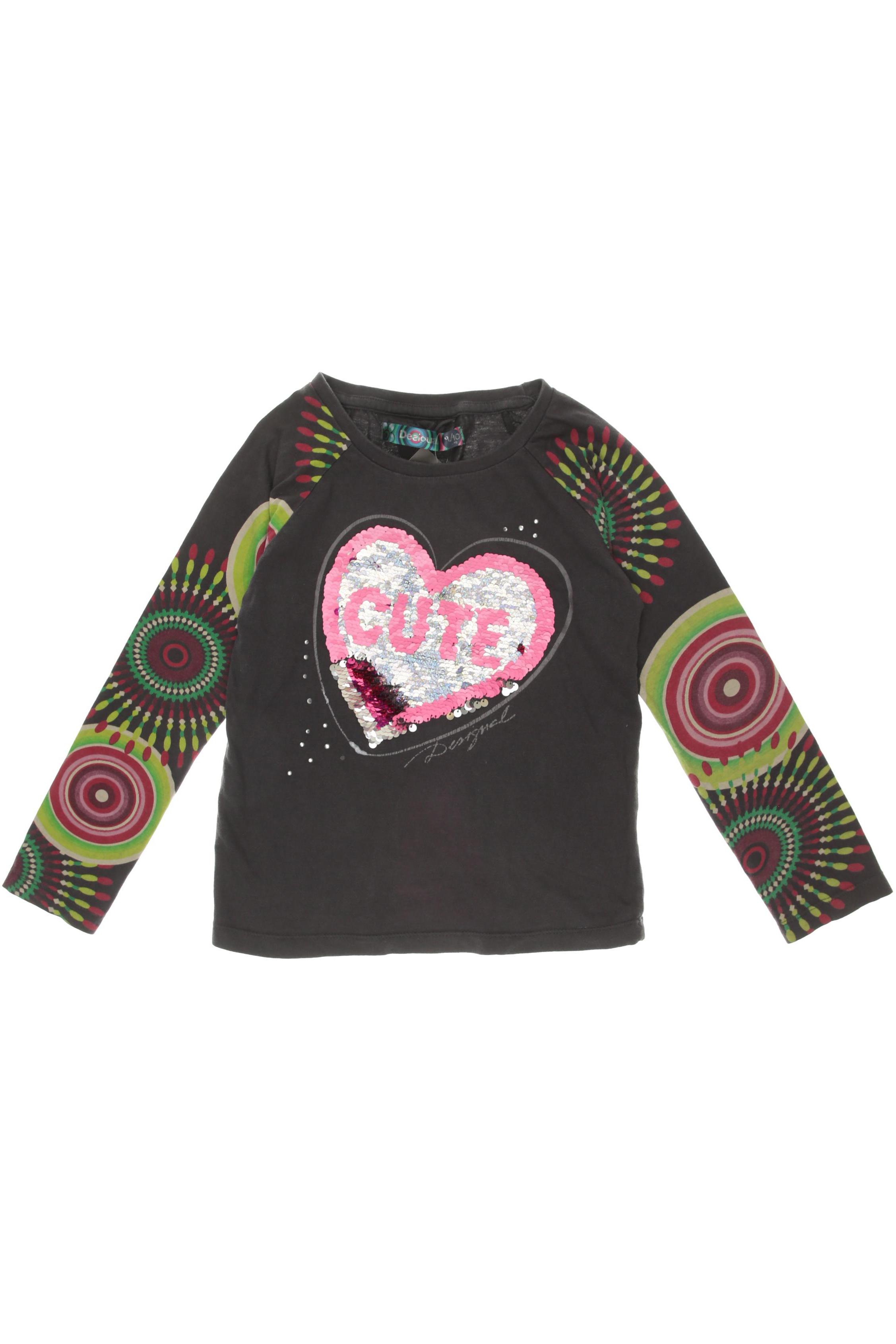 

Desigual Damen Langarmshirt, grau, Gr. 134