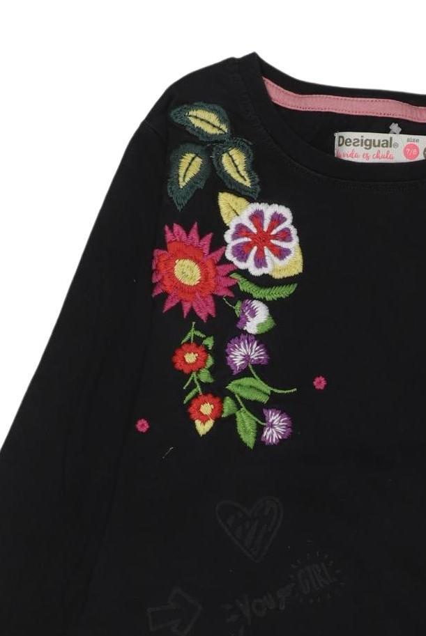Thumbnail - Desigual Mädchen Langarmshirt, schwarz, Gr. 122/128