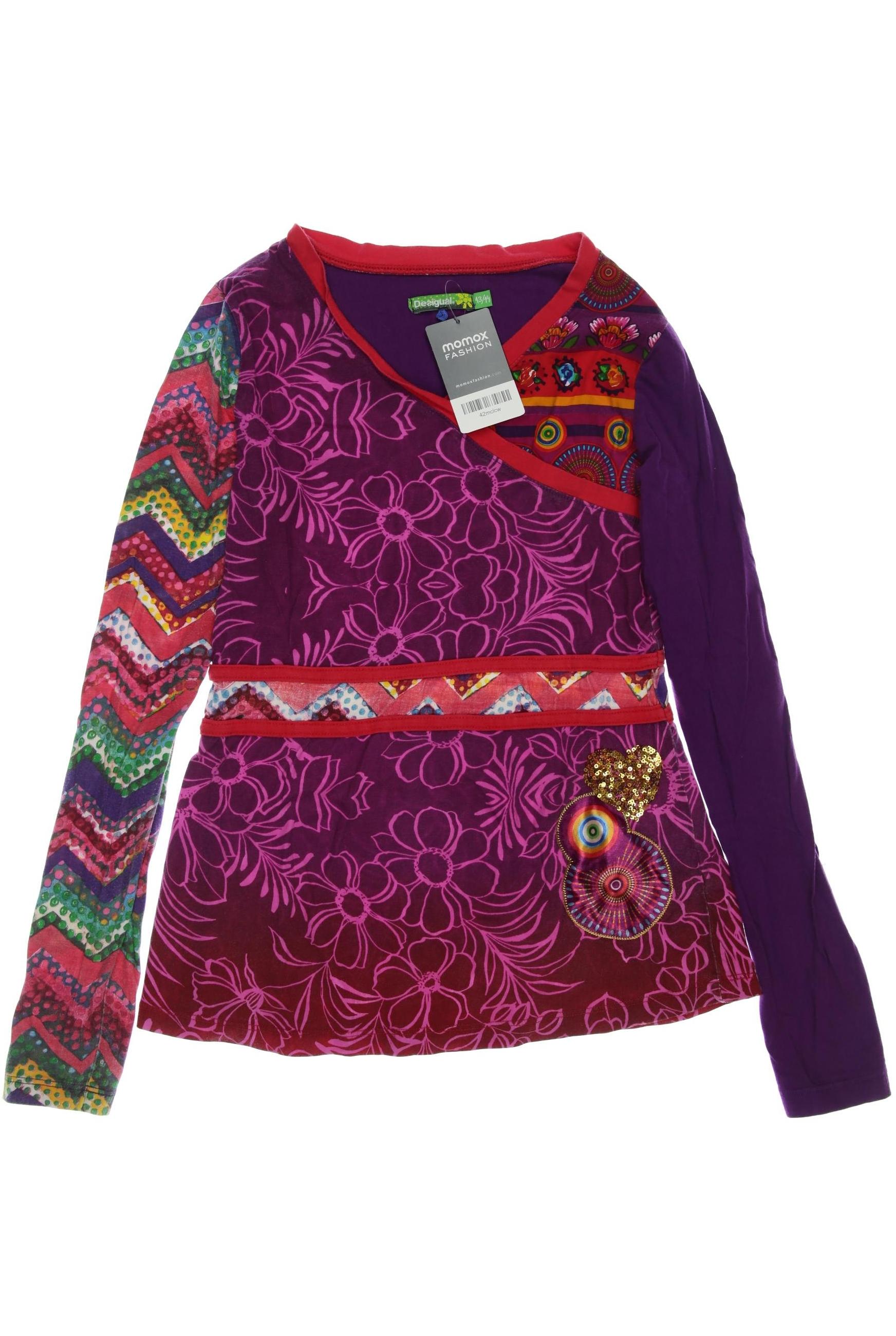 

Desigual Damen Langarmshirt, flieder, Gr. 158/164