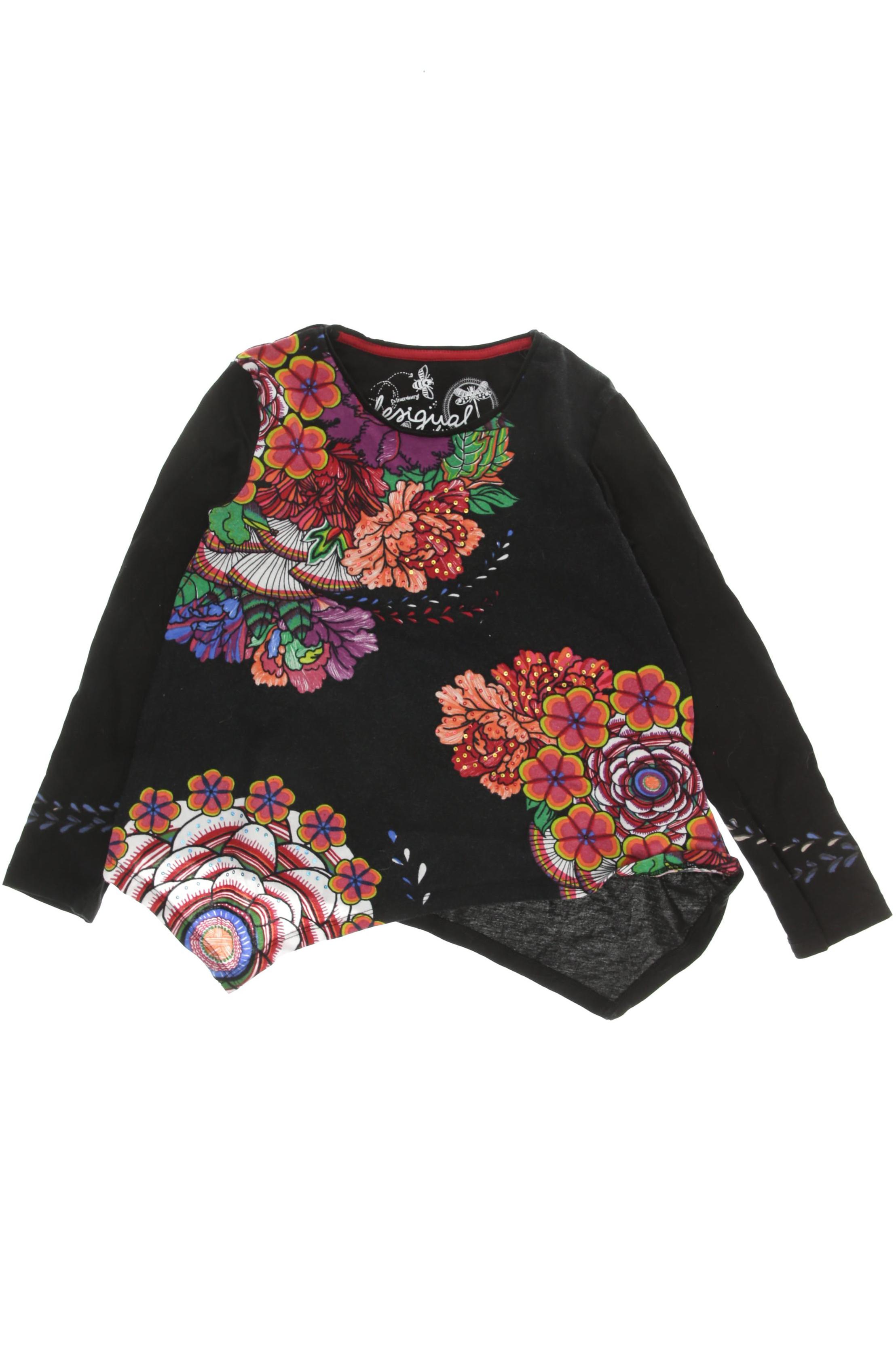 

Desigual Damen Langarmshirt, schwarz, Gr. 122