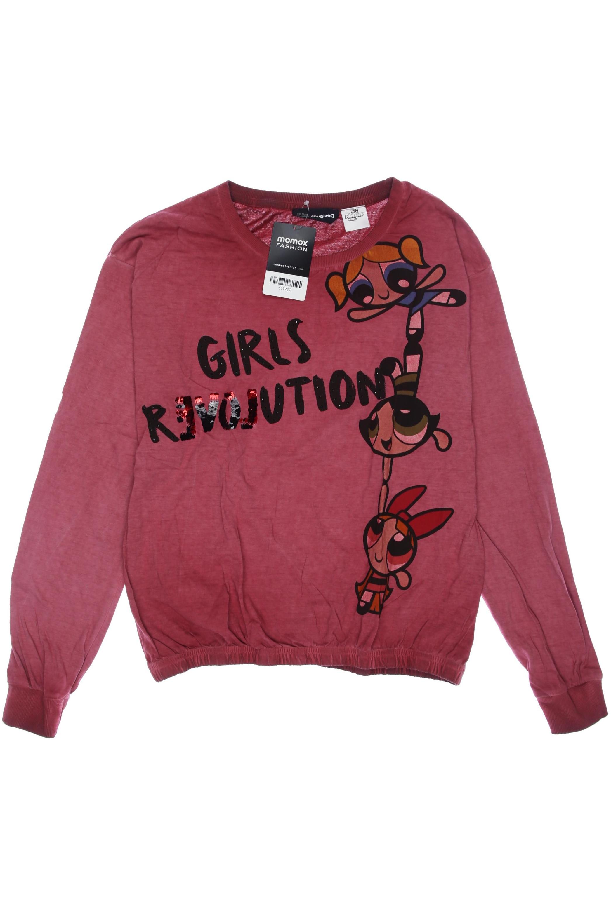 

Desigual Damen Langarmshirt, pink, Gr. 158/164