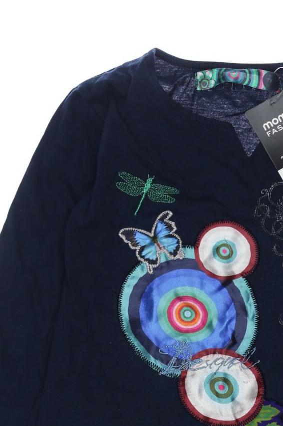 Thumbnail - Desigual Damen Langarmshirt, marineblau, Gr. 128