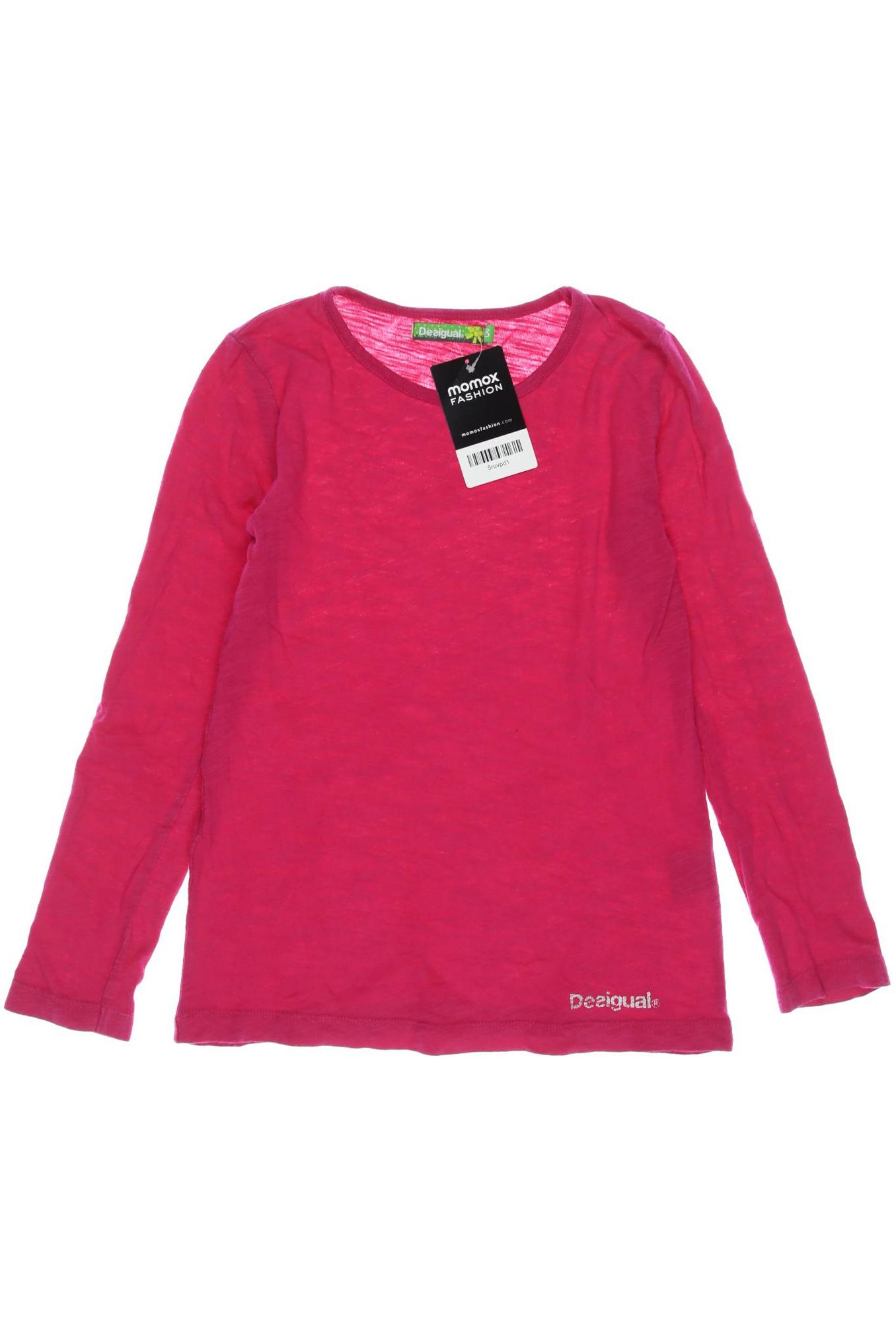 

Desigual Damen Langarmshirt, pink, Gr. 122/128