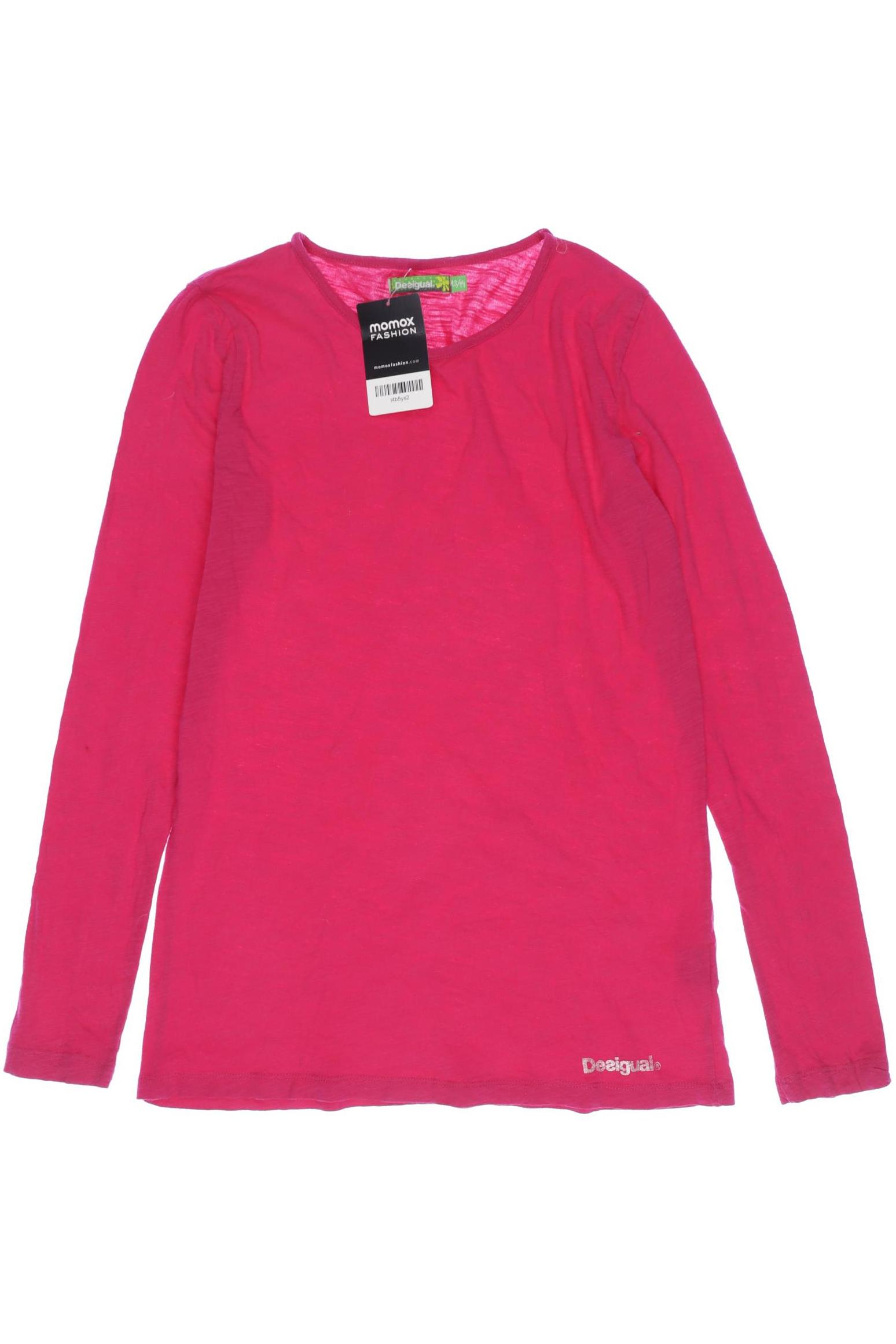 

Desigual Damen Langarmshirt, pink, Gr. 158