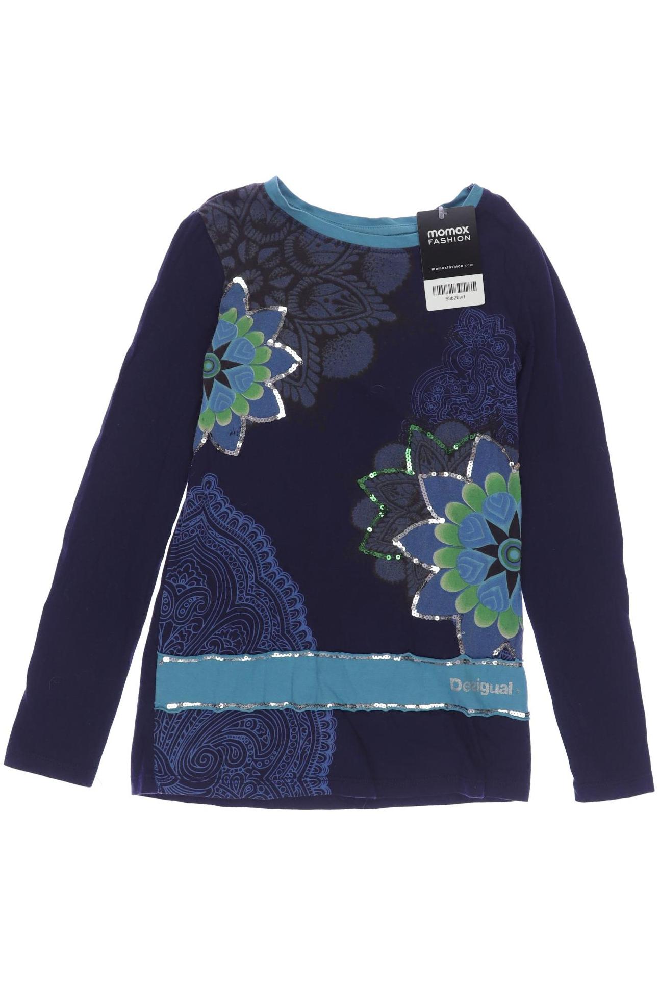 

Desigual Mädchen Langarmshirt, marineblau