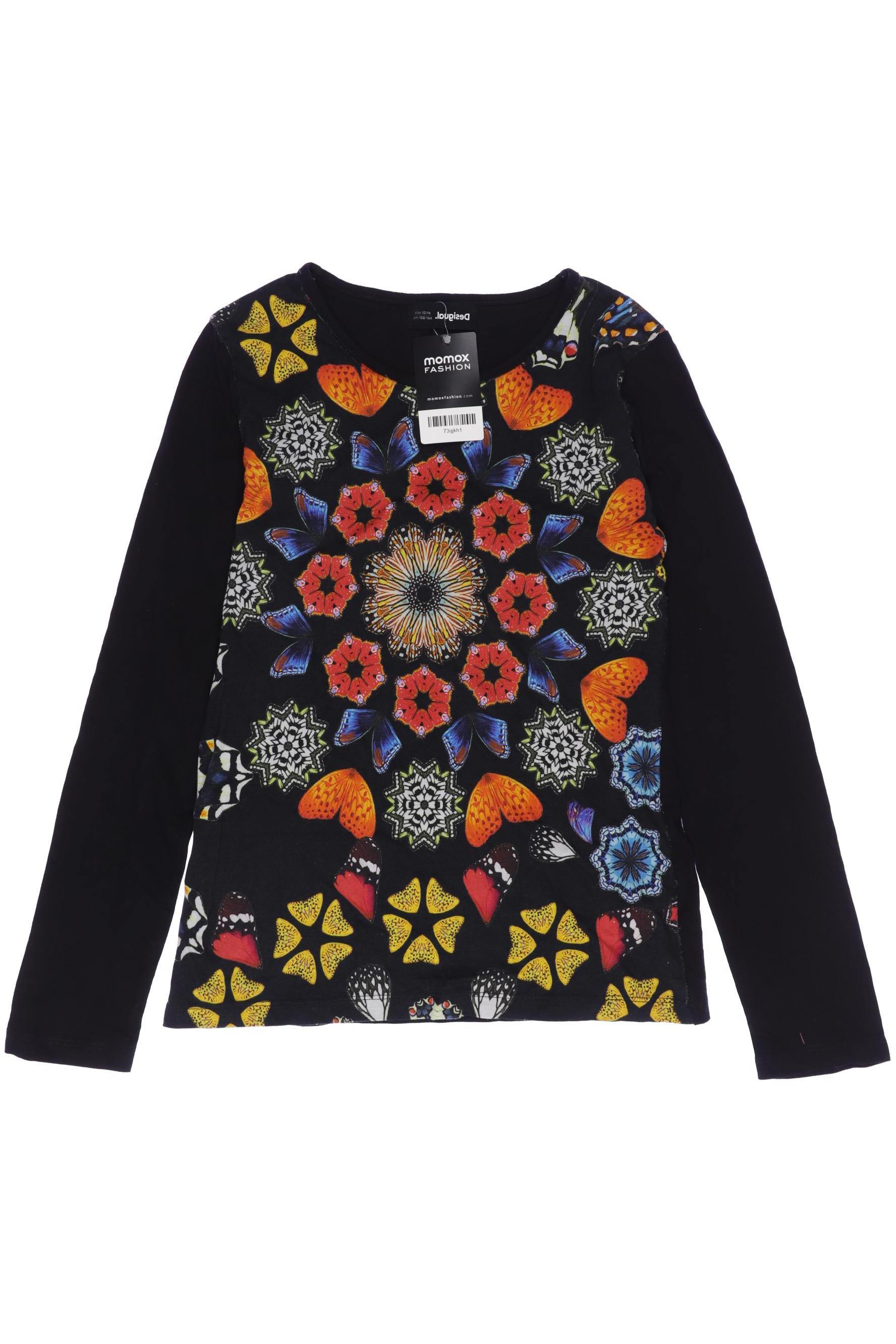 

Desigual Damen Langarmshirt, schwarz, Gr. 158
