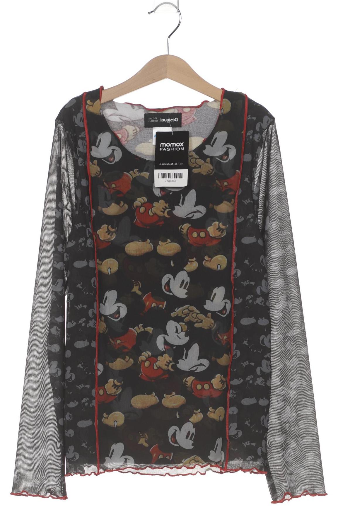 

Desigual Damen Langarmshirt, schwarz, Gr. 158