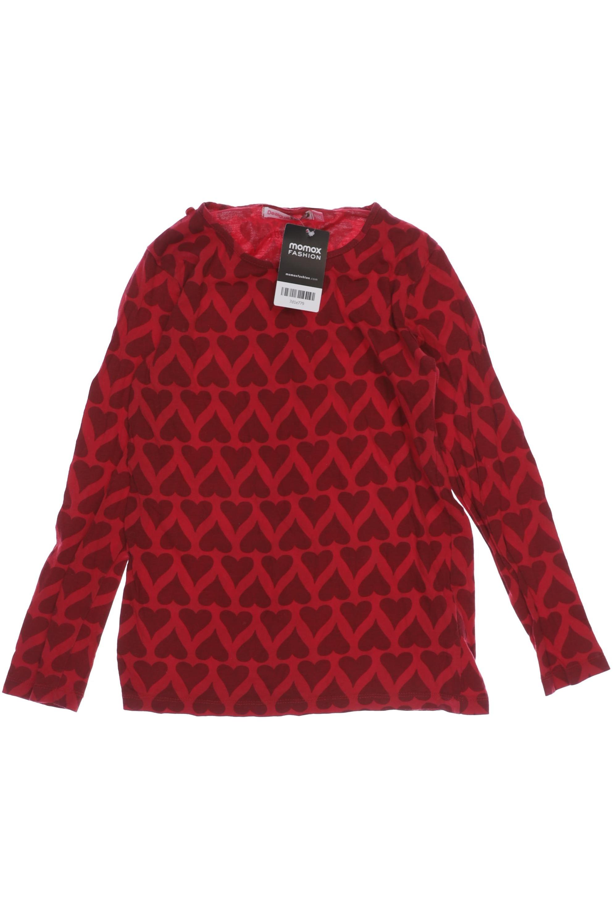 

Desigual Damen Langarmshirt, rot, Gr. 146