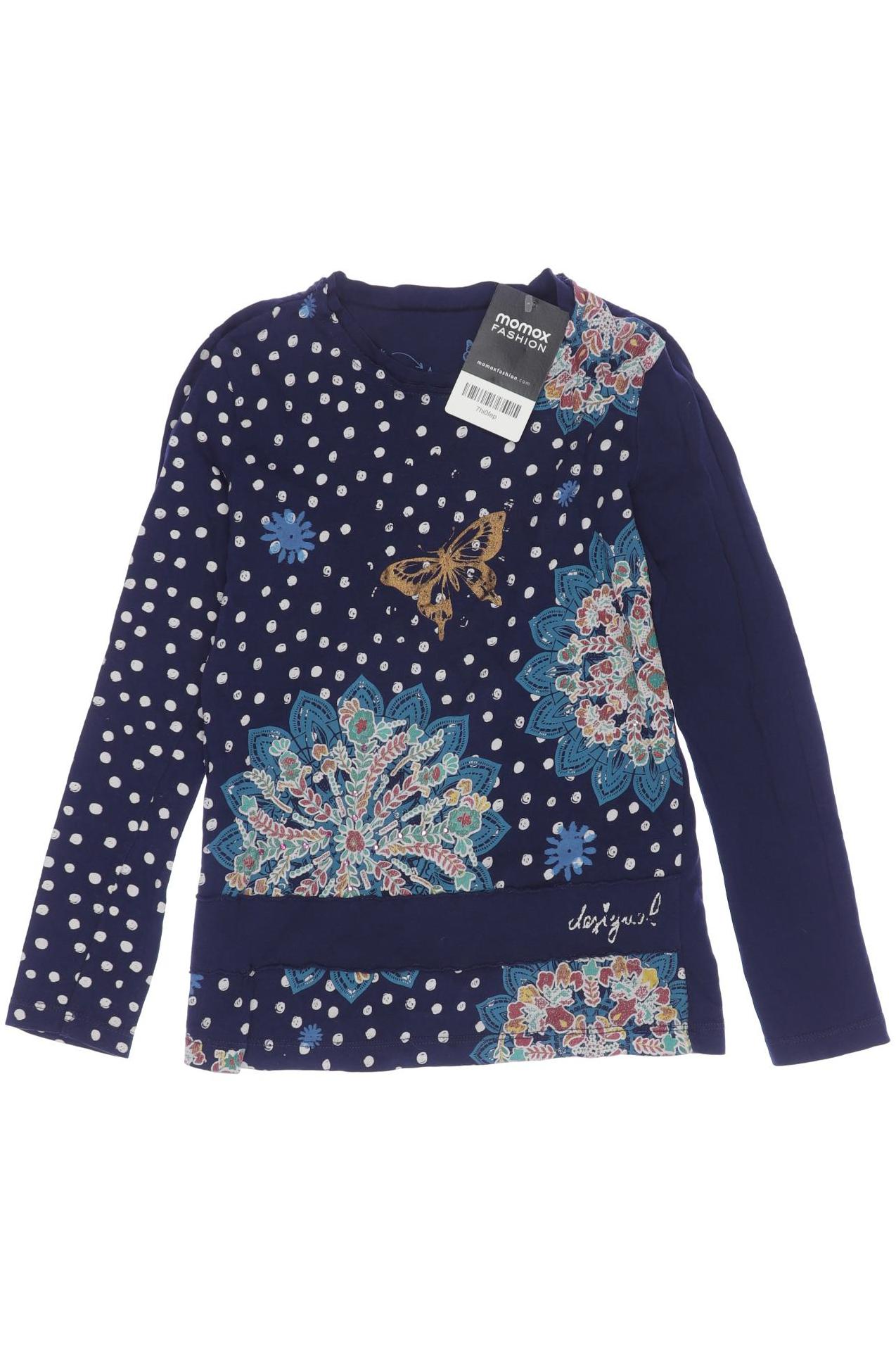 

Desigual Mädchen Langarmshirt, marineblau