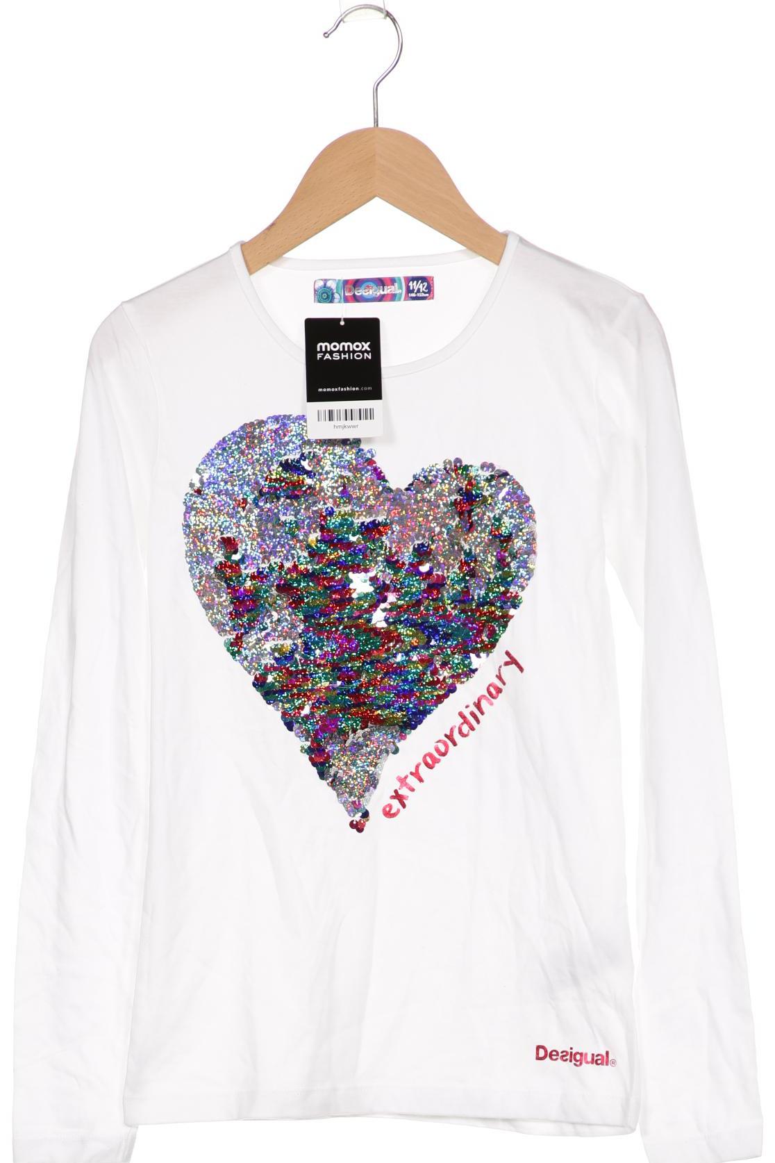 

Desigual Mädchen Langarmshirt, weiß