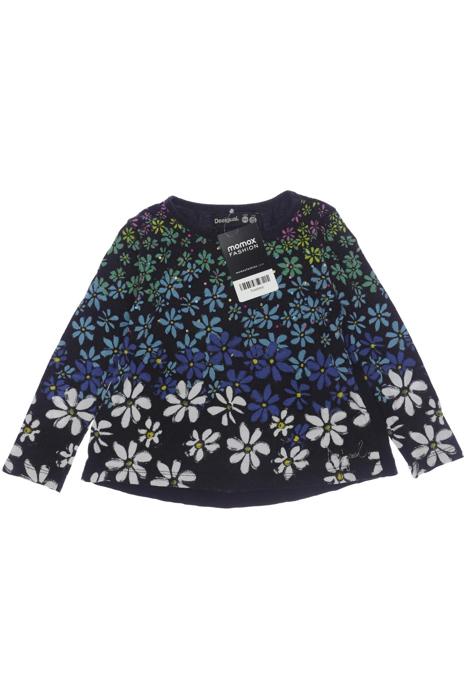 

Desigual Damen Langarmshirt, schwarz, Gr. 98/104