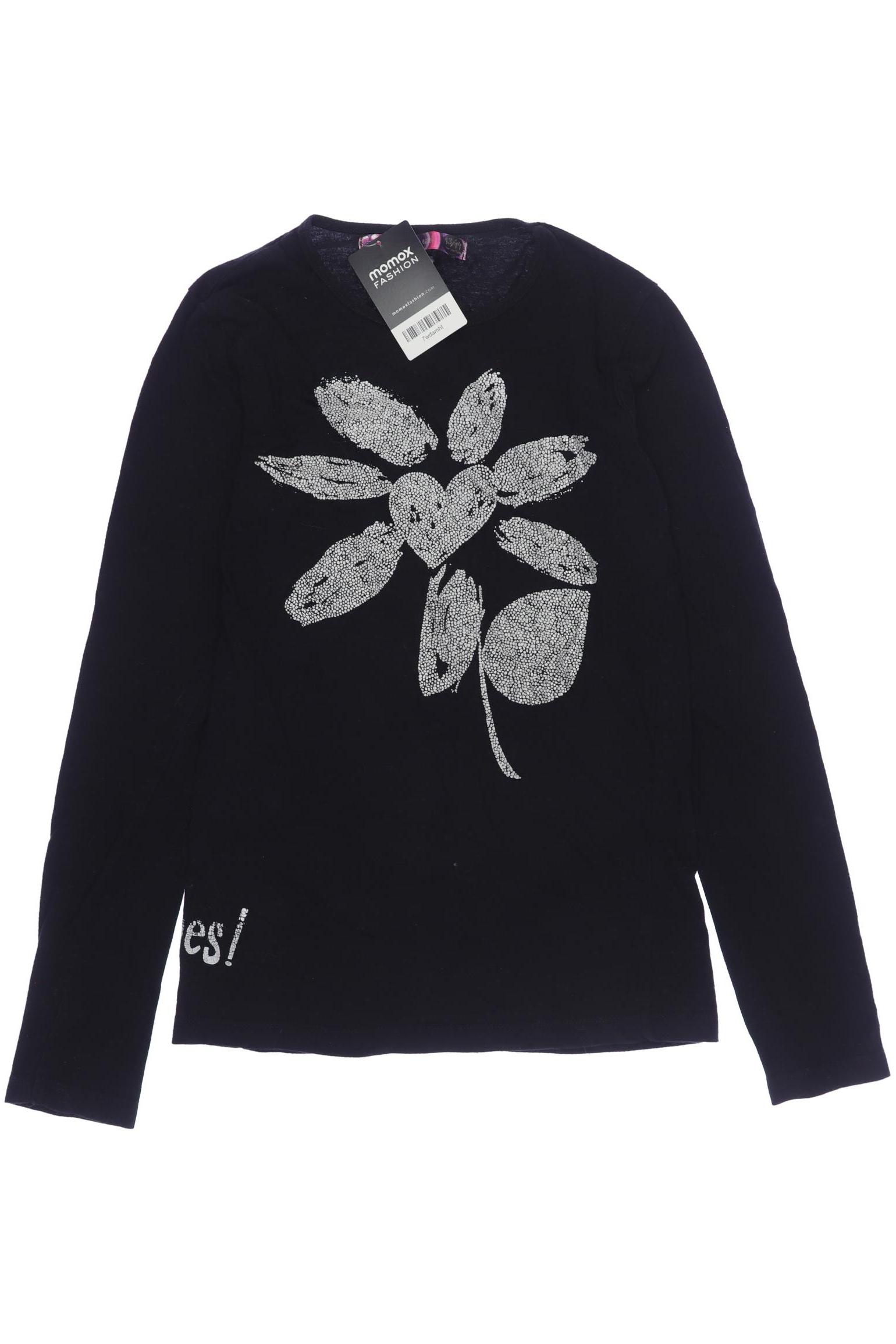

Desigual Damen Langarmshirt, schwarz, Gr. 164