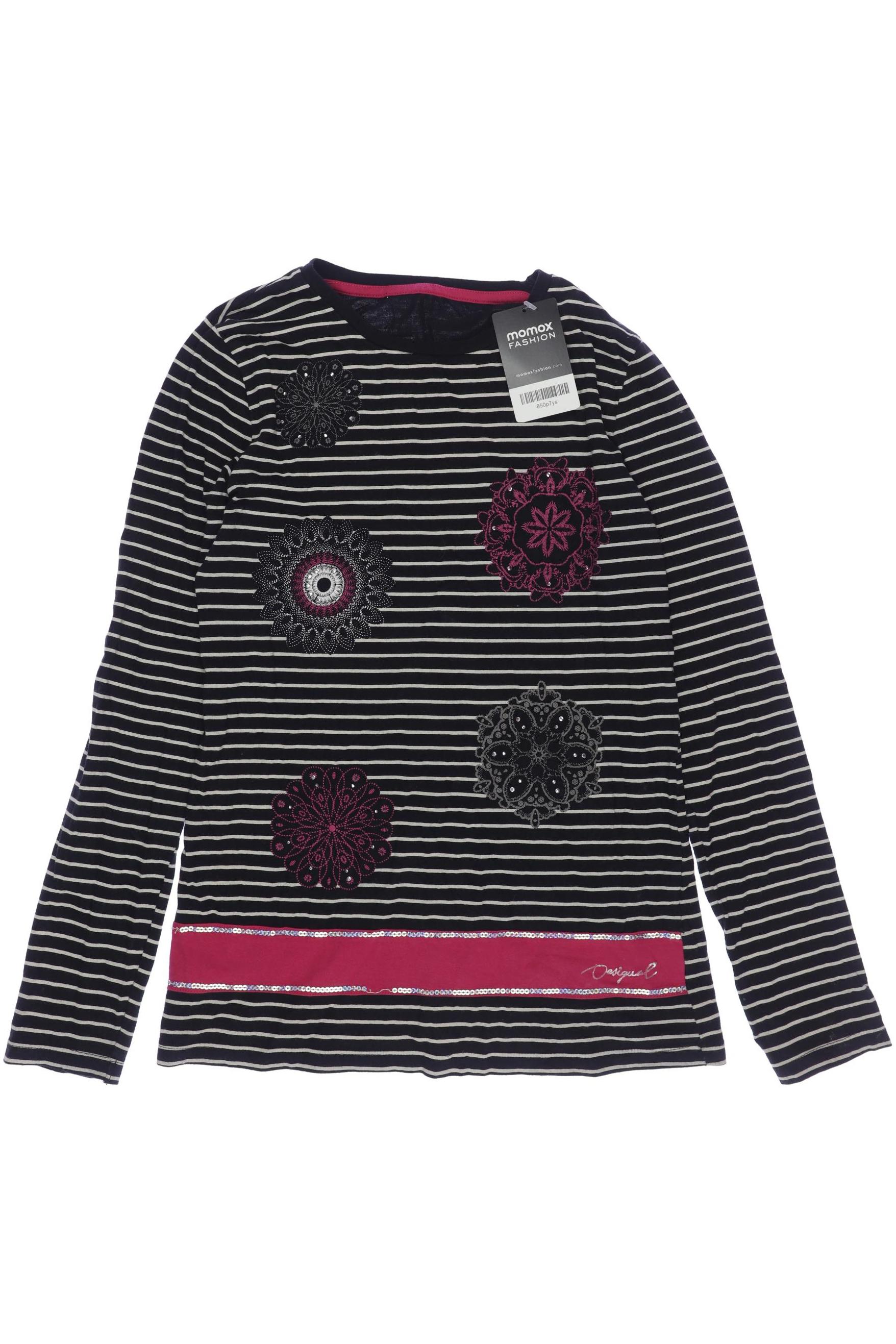 

Desigual Damen Langarmshirt, schwarz, Gr. 134