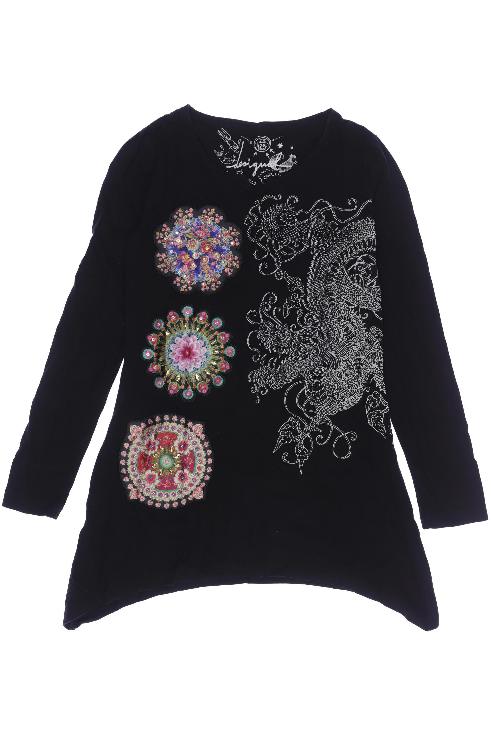 

Desigual Mädchen Langarmshirt, schwarz