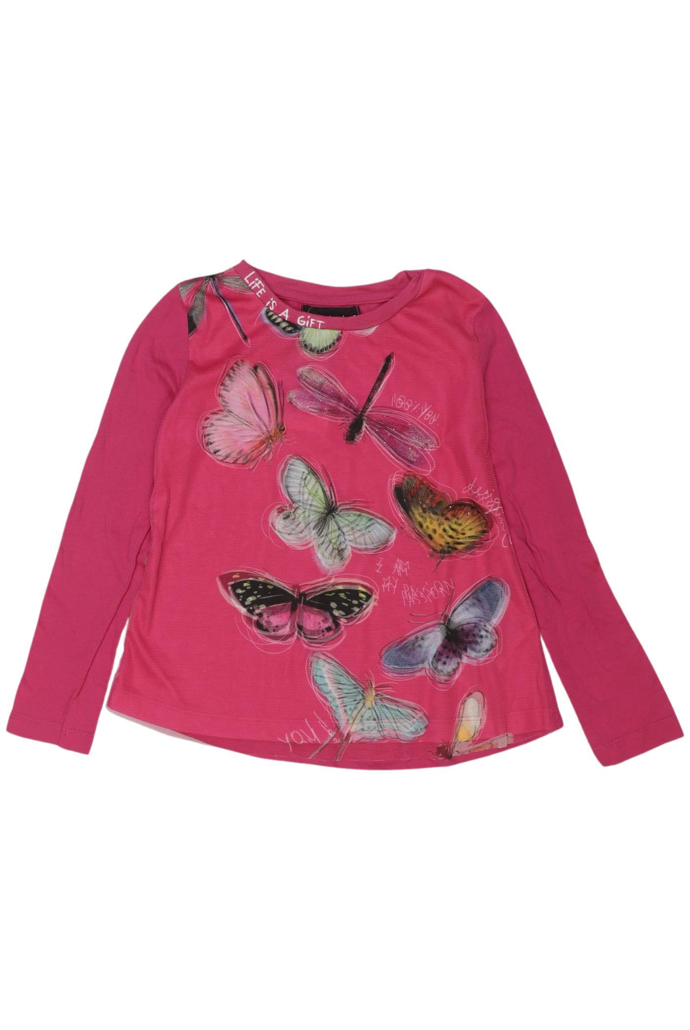 

Desigual Mädchen Langarmshirt, pink, Gr. 110/116